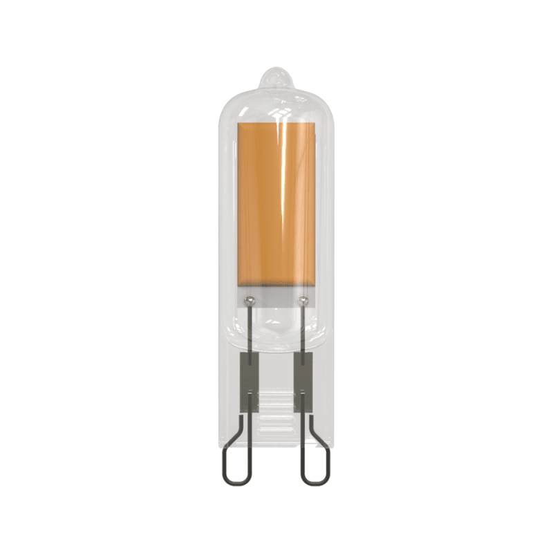 Lot De 18 Ampoules LED OSRAM G9 2W (Équivalent 20W) Blanc Chaud 2700K - Verre Transparent COB