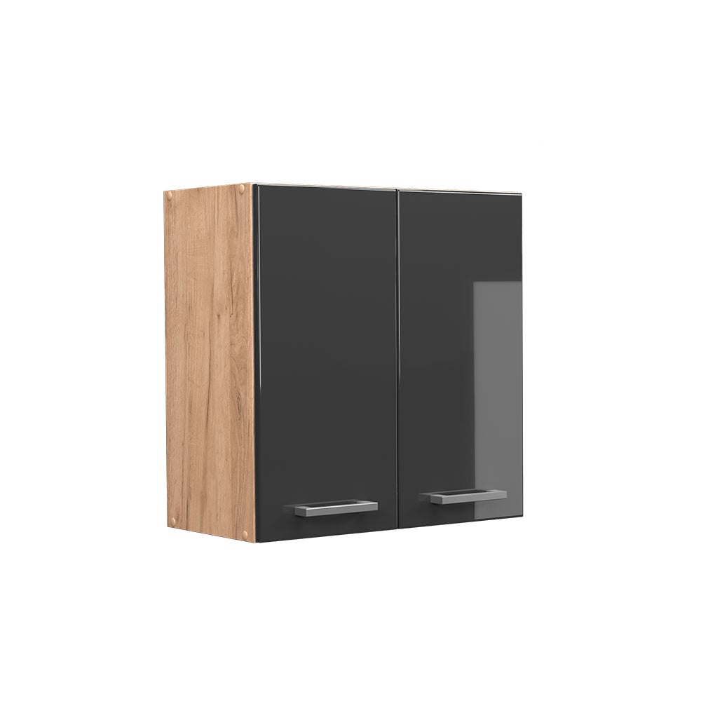 Vicco Szafka ścienna R-Line, Antracyt wysoki połysk, 60 cm