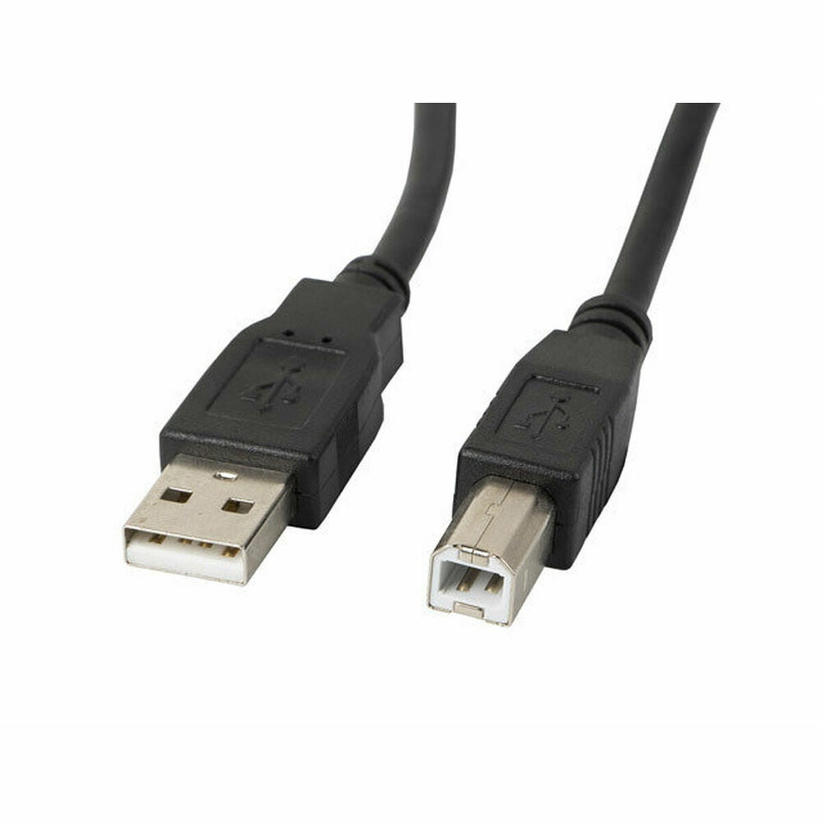 lanberg ca-10cc 0050 USBA BK USB 2.0 a Maschio a USB 2.0 B Maschio Cavo, 5 m Nero