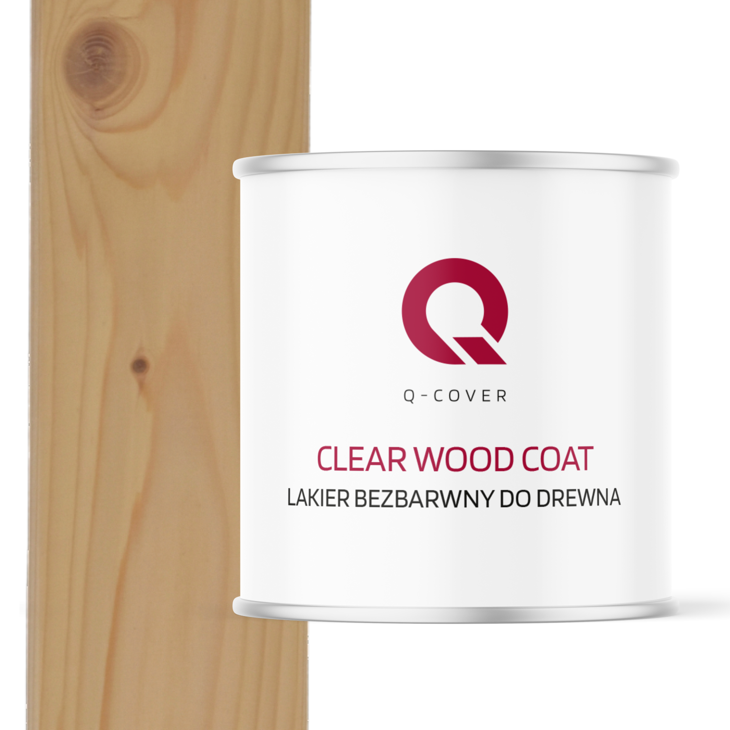 Lakier Bezbarwny do Drewna Q-Cover Satyna 2.5L