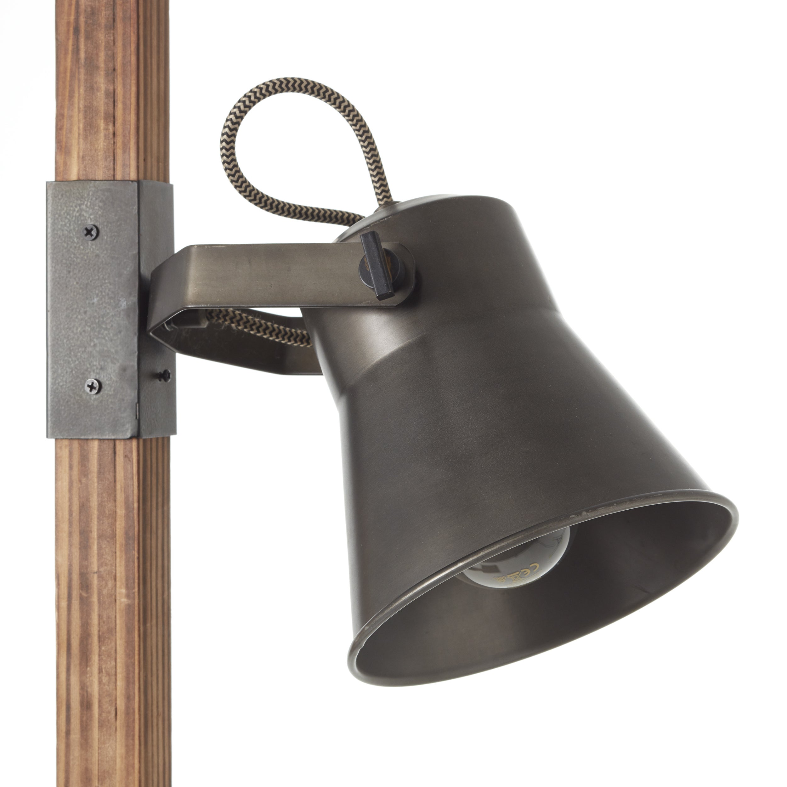 Lampa BRILLIANT, zawieszenie Southsea 33cm naturalny / czarny, 1x A60, E27, 25W, kabel można skrócić / regulowana wysokość - 6