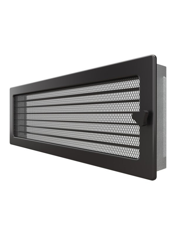 Grille de ventilation Oskar 17x49 crème