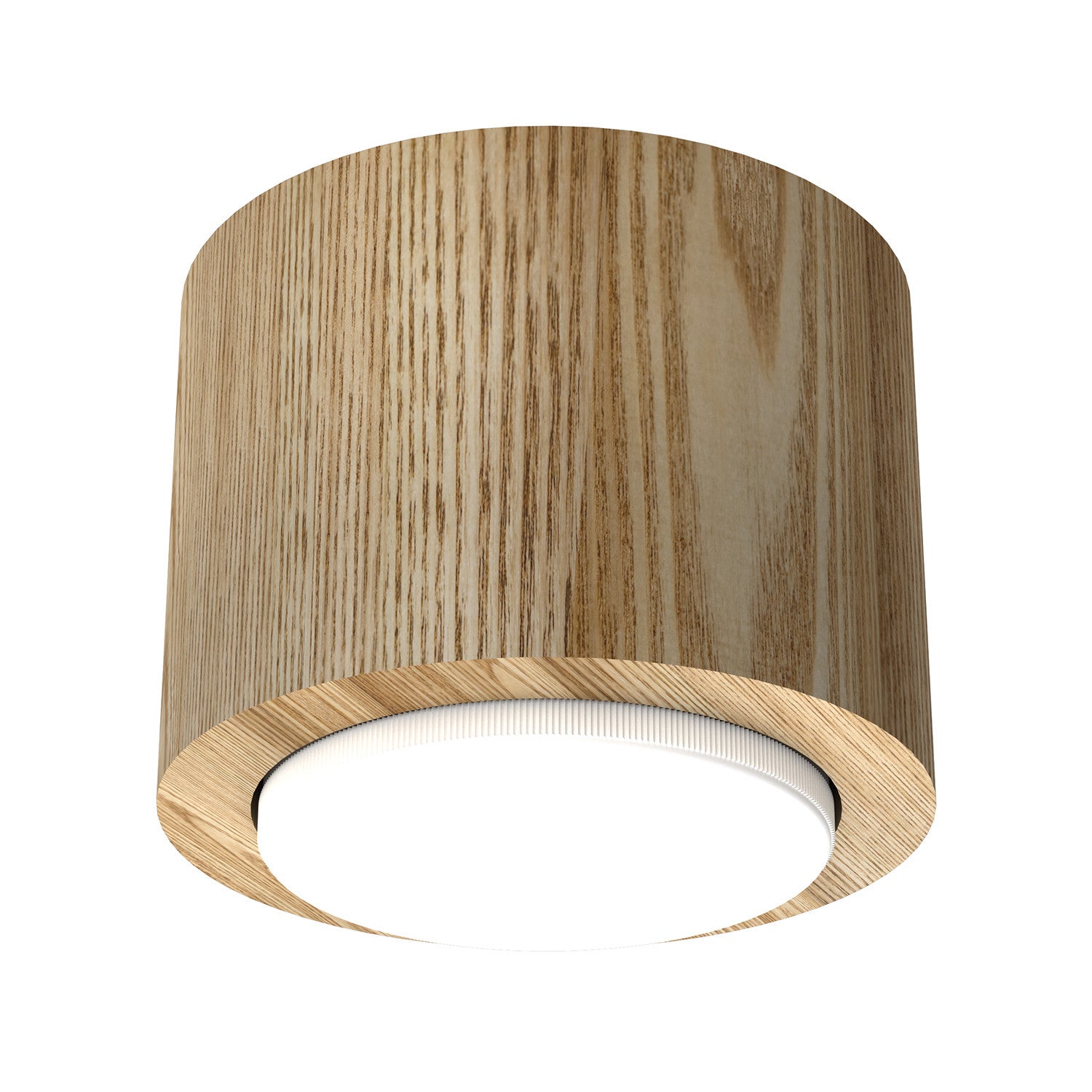 Spot sufitowy Downlight wood jasne drewno 1 x GX53 x 15W wym: 7,5 x 10 x 10 cm Luminex