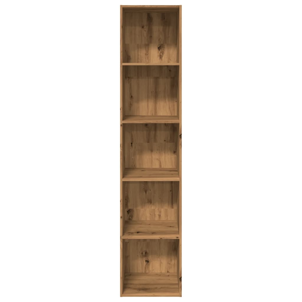 Bibliothèque pour Séjour en Bois Marron H. 30 x l. 40 x P. 30 cm - 4