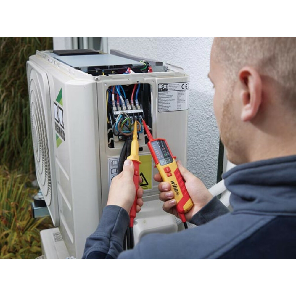 Wiha testeur de tension et de continuité 0.5 - 1.000&nbsp;VCA - CAT&nbsp;IV (45217) - 2