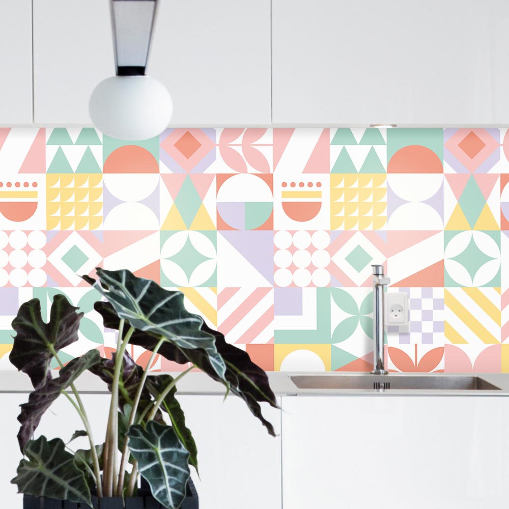 Vinile Adesivo Per Frigorifero Donna - Motivo Fumetto Vintage 200x60 Cm | Decorazione Rimovibile E Resistente