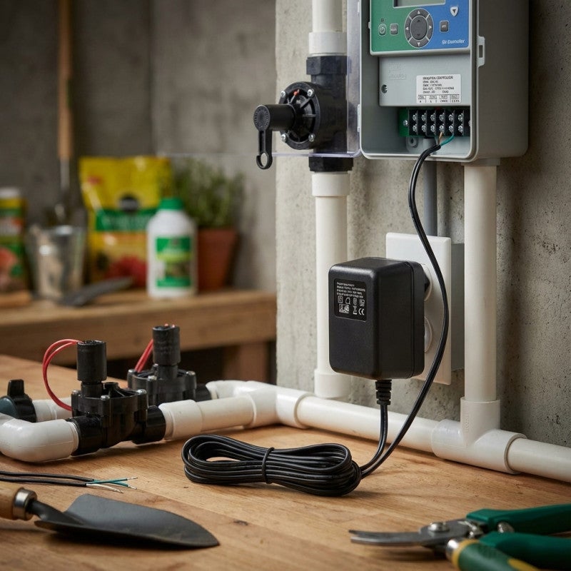 Transformador 220V 24VAC para controladores de irrigação Hunter - 3