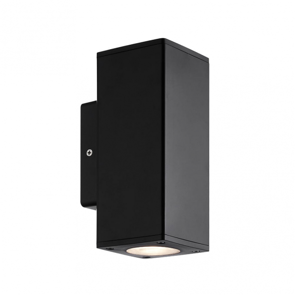 Appliquer Yopol Exterior Dual Lighting, Black, FABRILAMP | Leroy Merlin