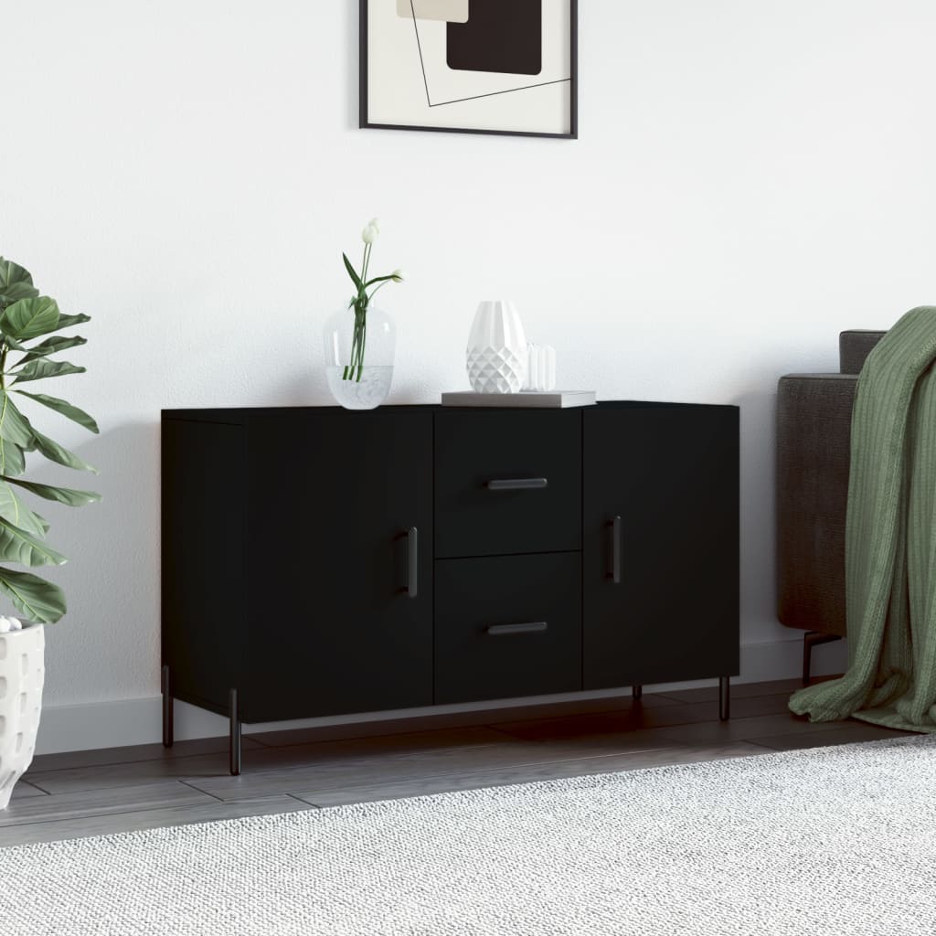 Credenza Sonoma grigia 100x36x60 cm in derivati del legno | Leroy Merlin