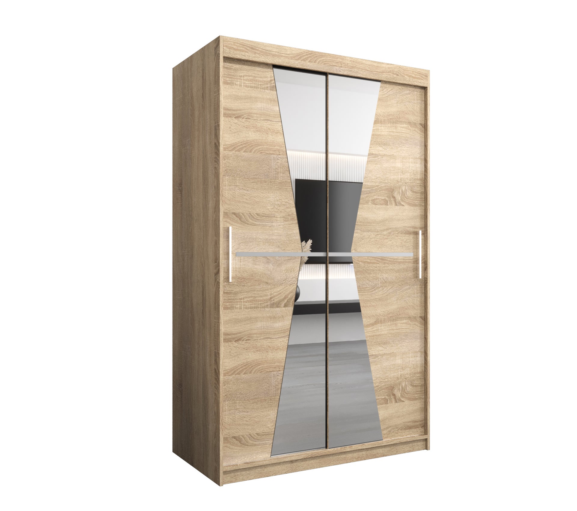 Szafa przesuwna garderoba MAROKO 120 x 62 x 200 cm Sonoma - Abiks Meble