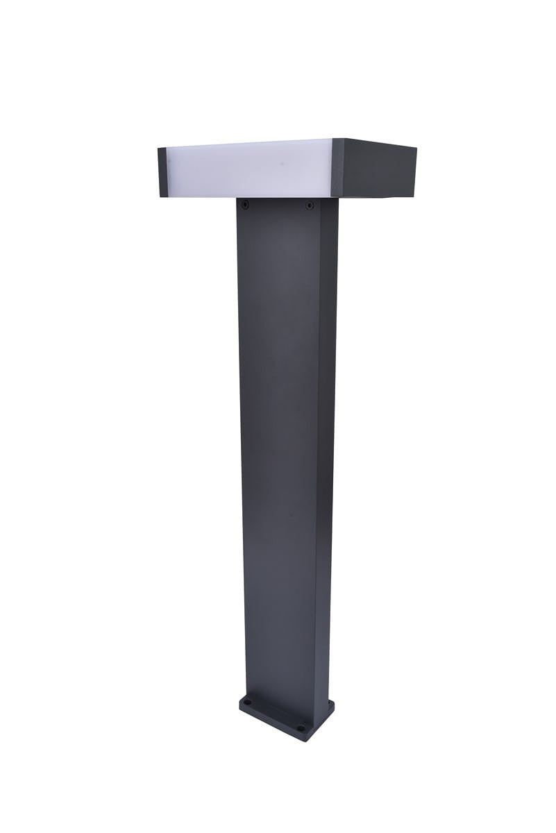 Lampa ogrodowa stojąca Conroy antracytowa LED 18W 3000K 1300lm IP54 wym: 71,5 x 22,5 x 15,5 cm aluminium Lutec
