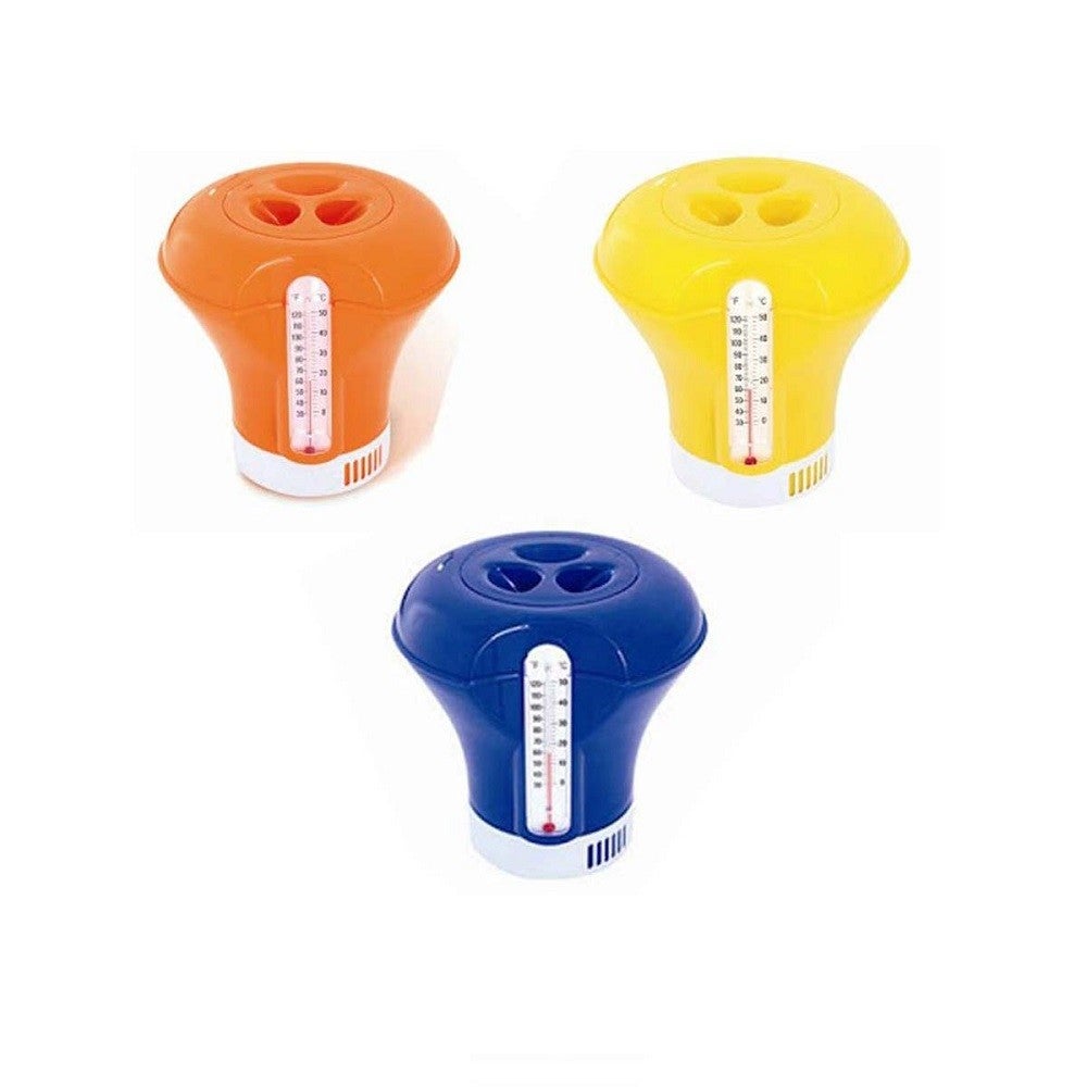 Doseur flottant piscine Bestway Ø18,5cm pour pastilles 200g thermomètre - 5