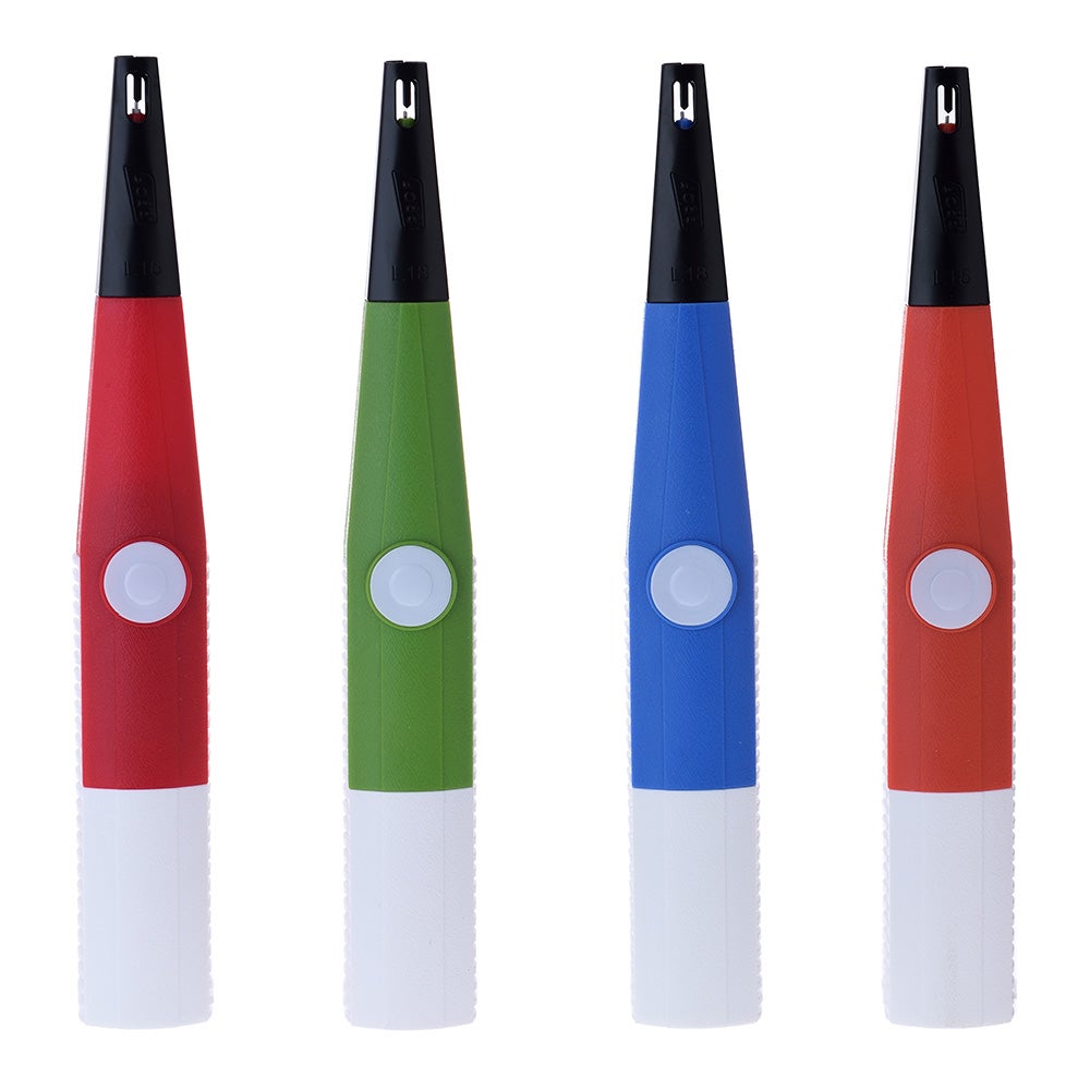 ISQUEIRO MULTI FAÍSCA 23,7x3,3x2,7cm CORES DIVERSAS FUNCIONA COM 2xAA (INCLUÍDO) EURO/U - 3