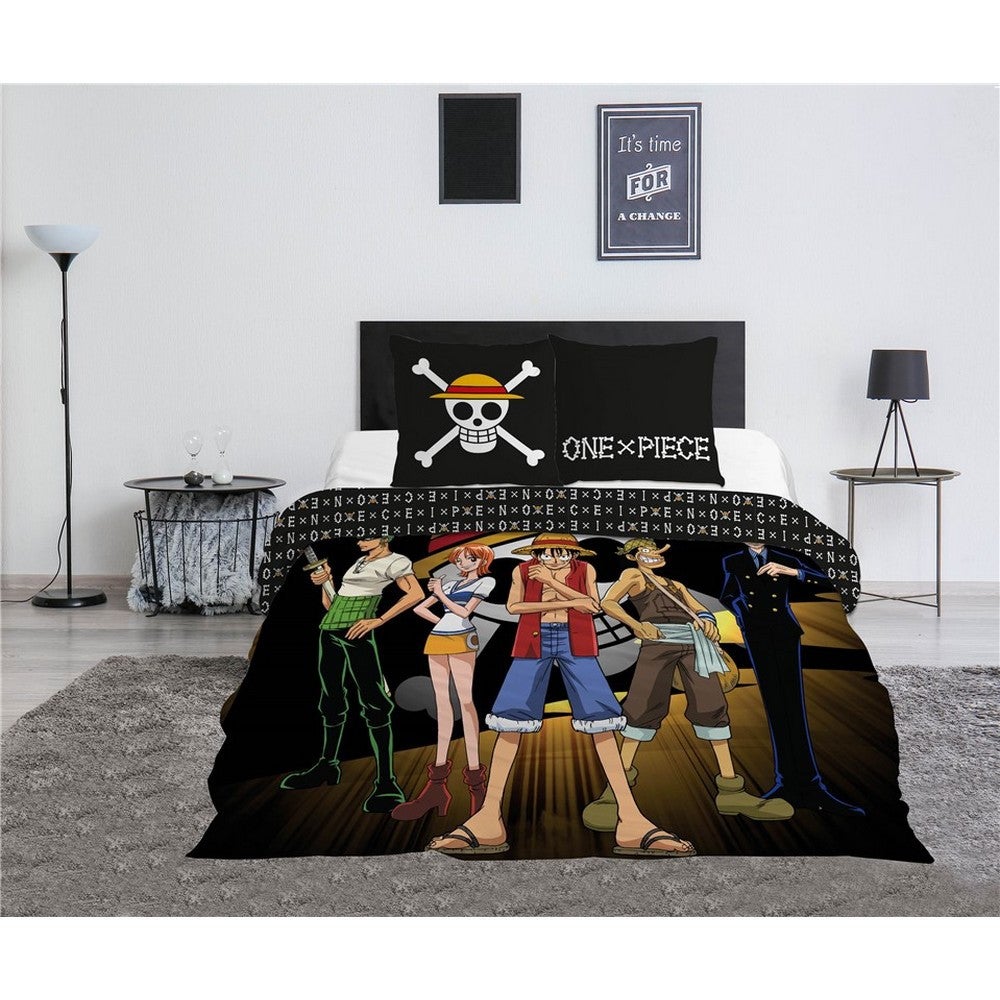 Parure de Lit One Piece – Housse de Couette + 2 Taies d'Oreiller - 2