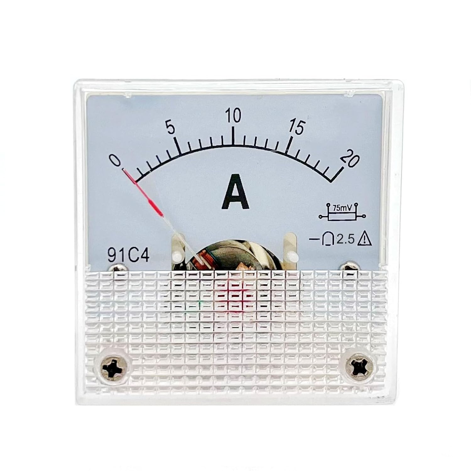 20A Ampèremètre Panneau de Courant Analogique DC 020A 75mV, 20 ampères — free download