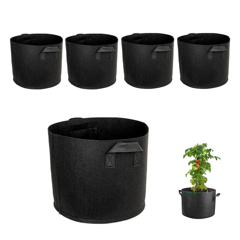 Zestaw doniczek do ziemniaków 25 litrów – 5 elementów – donice balkonowe i do doniczek