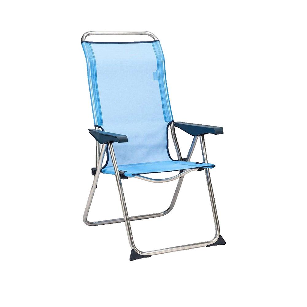 Krzesło składane Solenny z 5 pozycjami ergonomiczne i odporne na warunki atmosferyczne