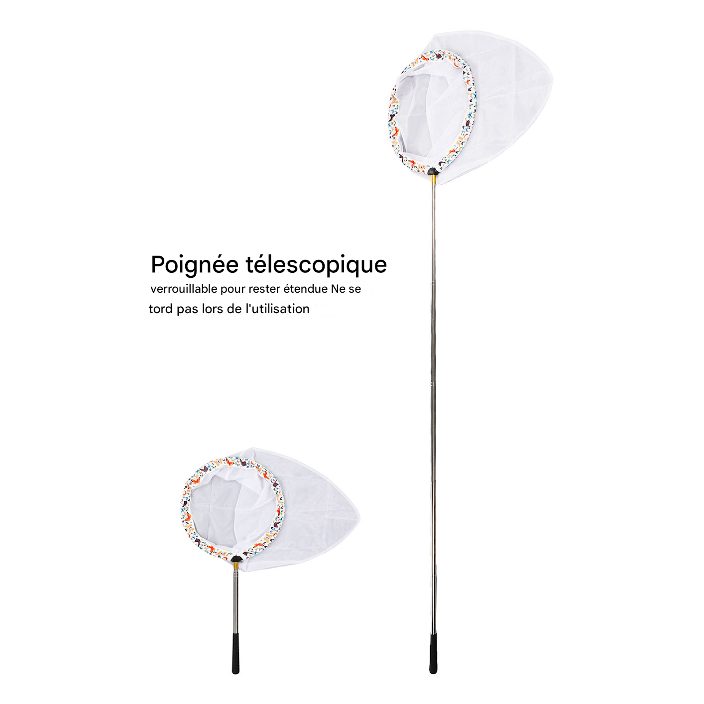 Rede telescópica profissional portátil com cabo bloqueável – ComfortXL Outdoor Living - 4