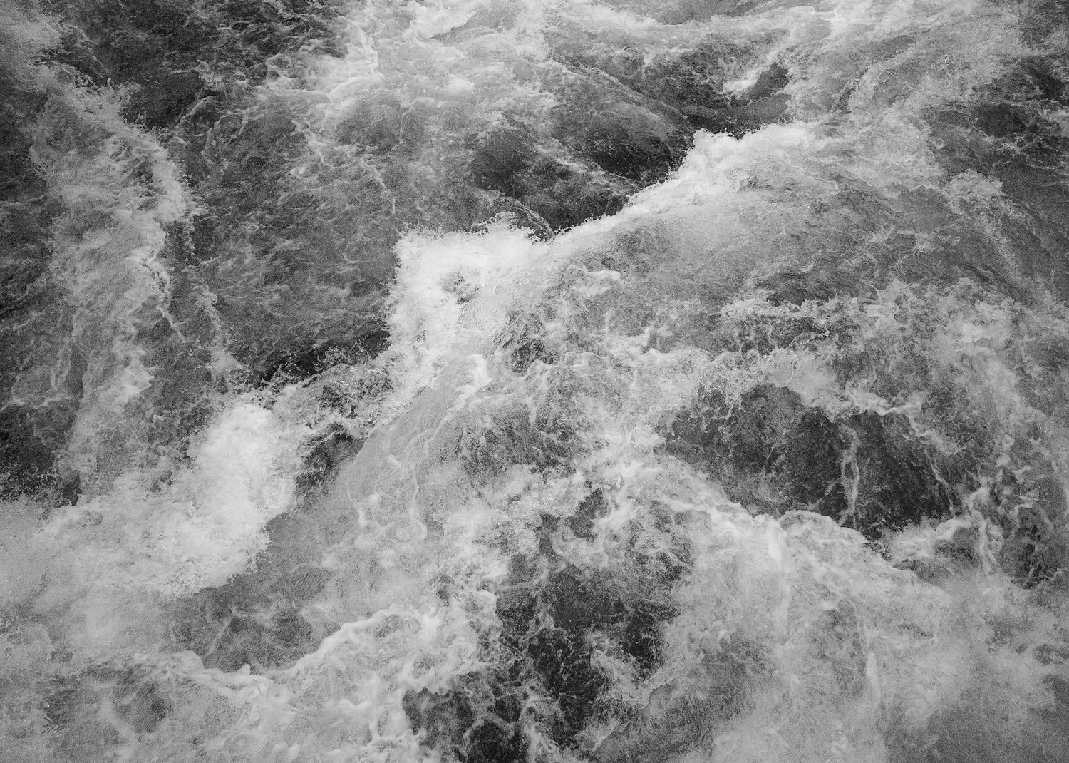 Fotomural mar blanco y negro - 350 x 250 cm - komar