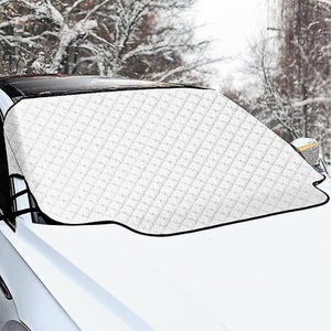 Bâche De Protection Voiture 350x600 Cm - Polyéthylène Imperméable, Anti-UV, Pliable, Pour Berline Et Break