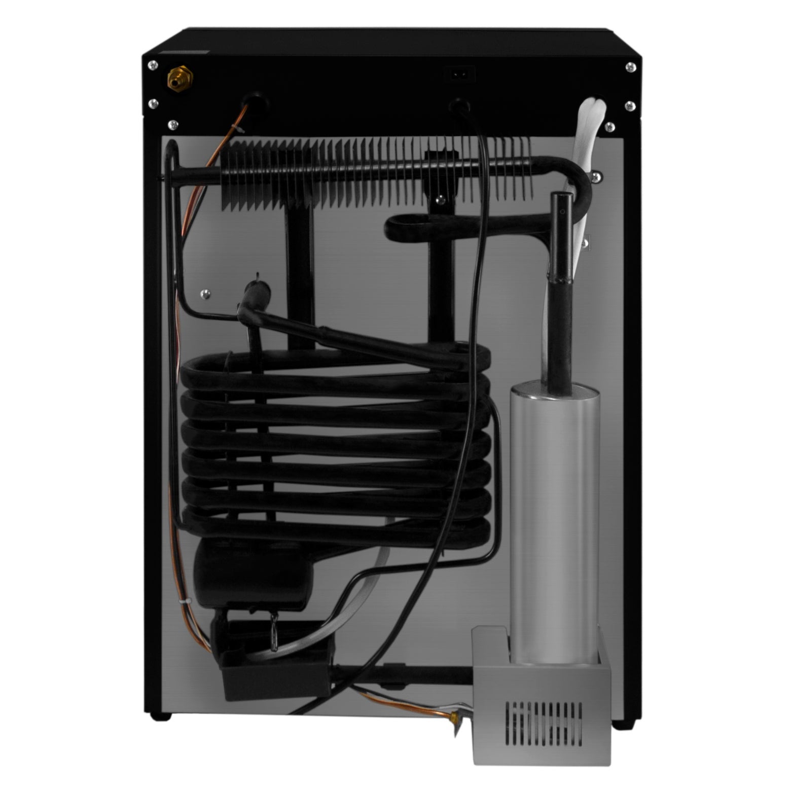 Réfrigérateur Glacière Trimixte 43 L Noir Camping-Car Loisirs Frigo de Camping à Absorption 3 Voies Silencieux - 7
