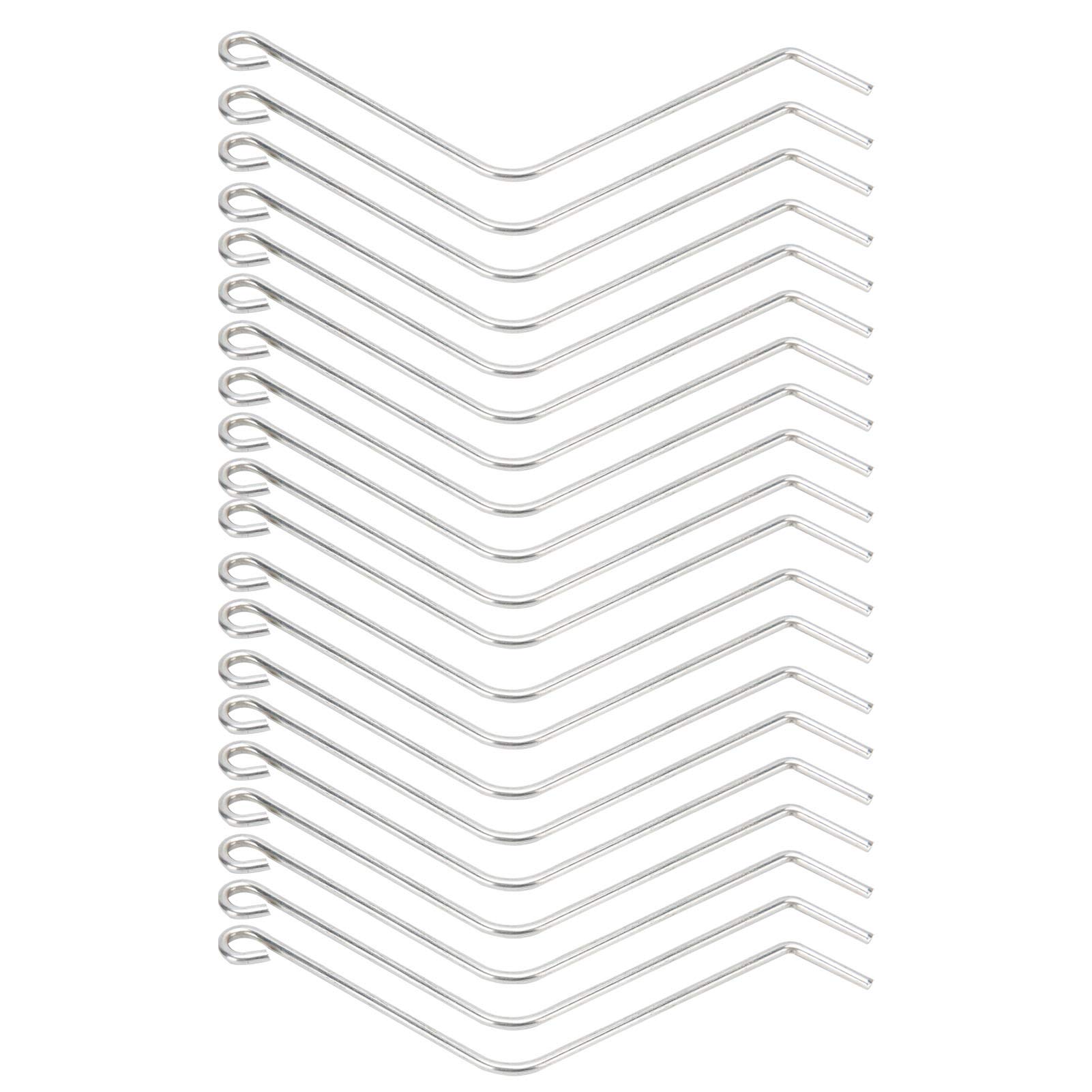 20 Connettori Per Alveare In Acciaio Inossidabile 14x8 Cm - Supporti Piegati Per Fissaggio Arnie, Attrezzi Apicoltura - 2