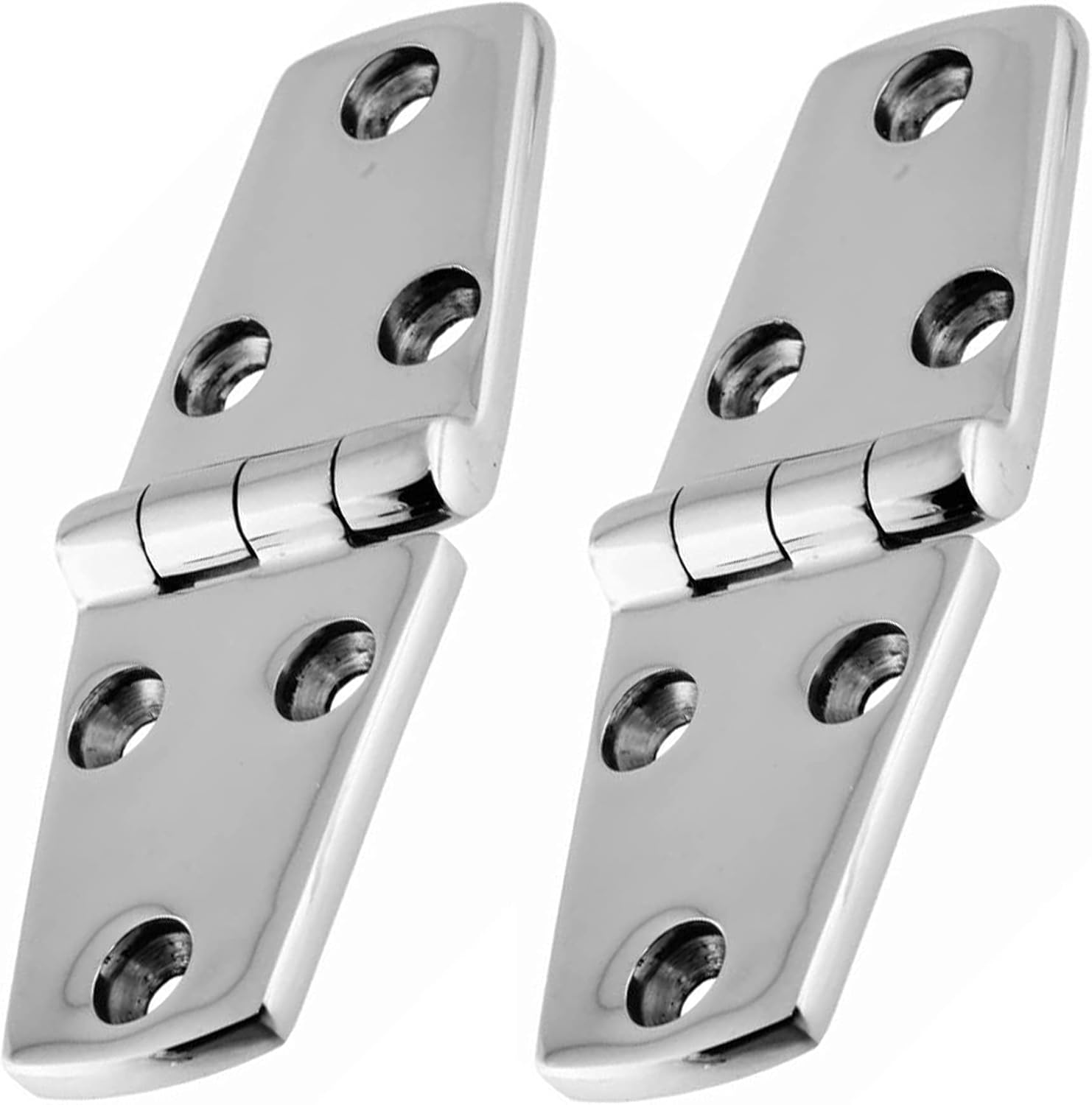Charnière Marine 316 Inoxydable 66x30mm - Charnière Flush Pour Bateau, Yacht Et Casier