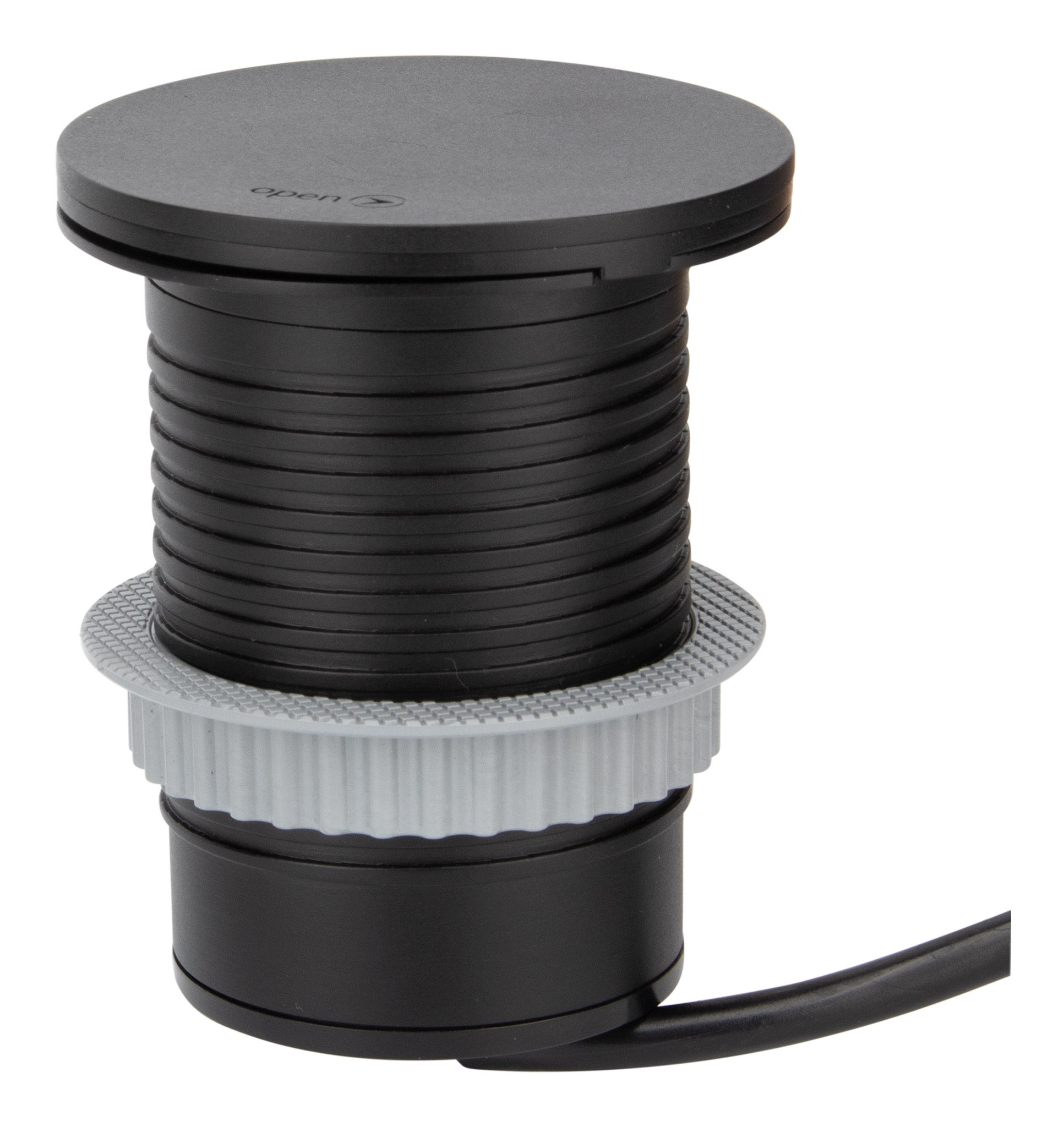 Prise encastrée + ports USB et chargeur induction QI - Otio - 4