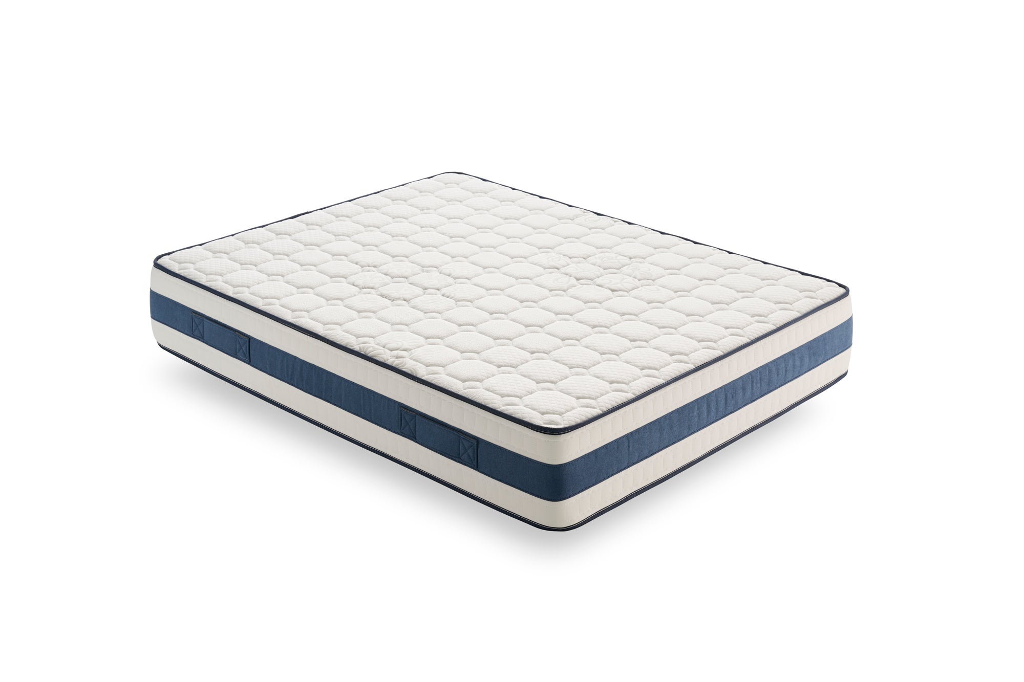 DORMISSIMO Materasso Articolato 90x190 Cm, Altezza 21 Cm, Memory Foam E HR, Ipoallergenico E Sfoderabile - Durezza Media
