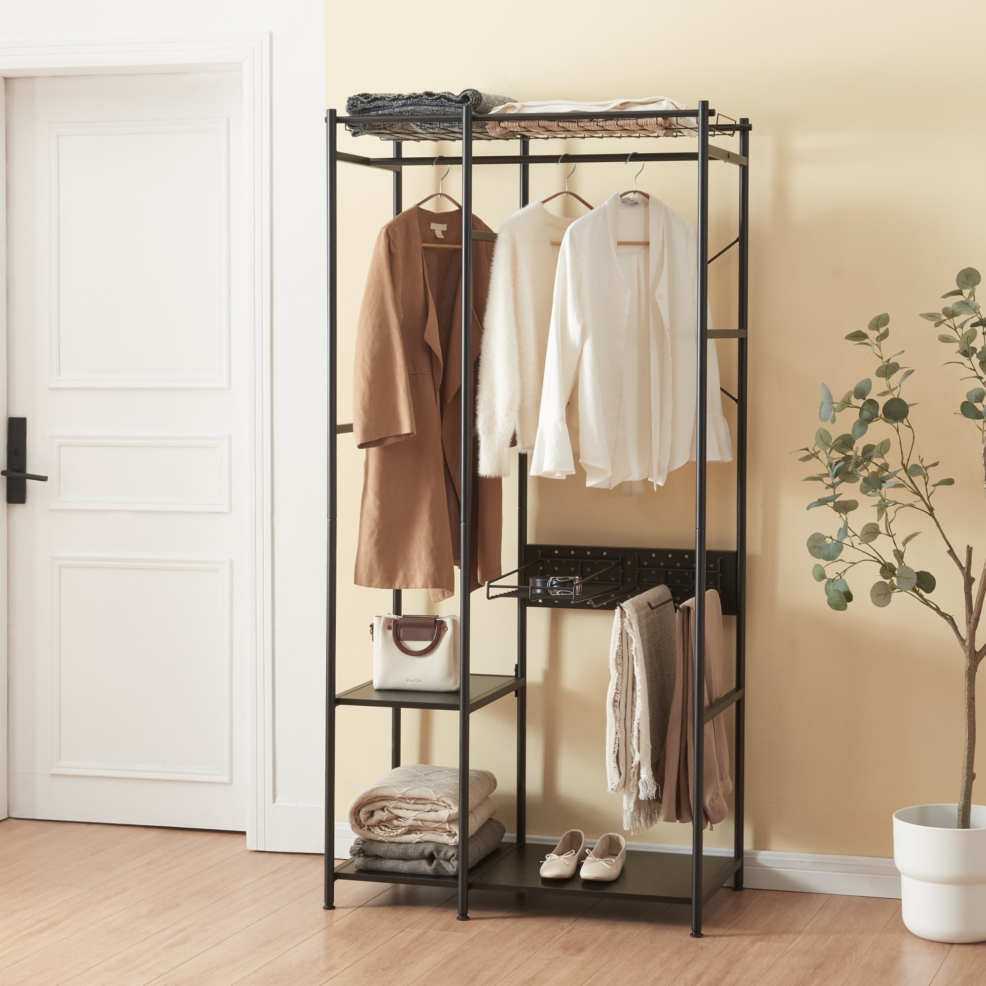 Closet Perchero Madera Casa Ideas Perchero Burro Brønnøy Con Barra