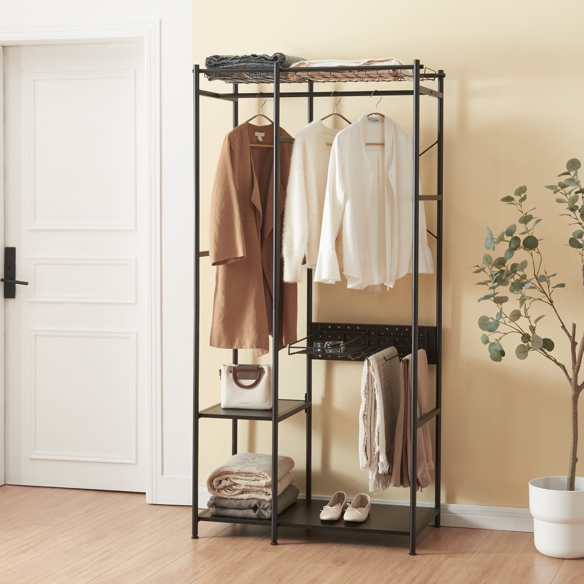Closet Perchero Madera Casa Ideas Perchero Burro Brønnøy Con Barra