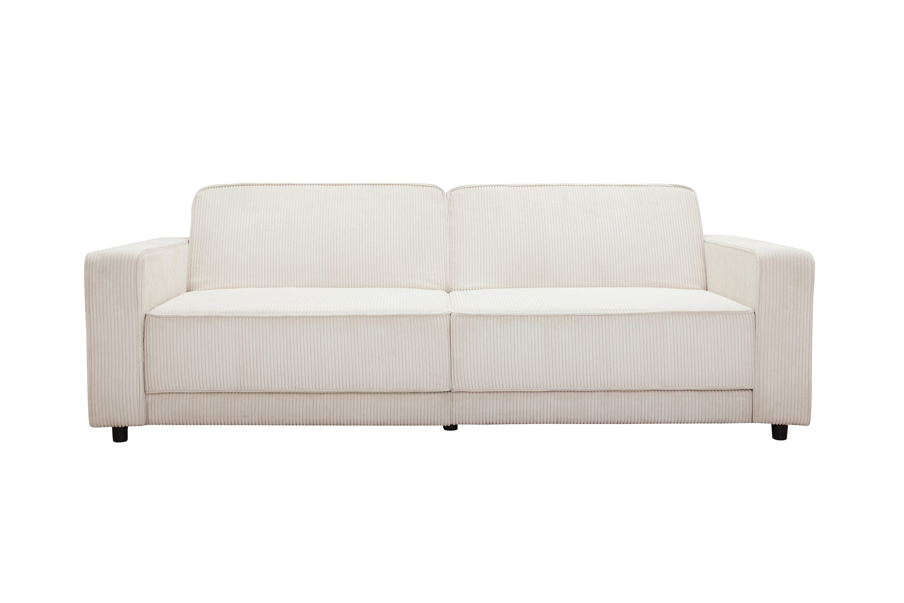 LIGNE ROSET CANAPE convertible deux places en tissu crème. Usures LIGNE ROSET CANAPE convertible deux places en tissu crème. Usures