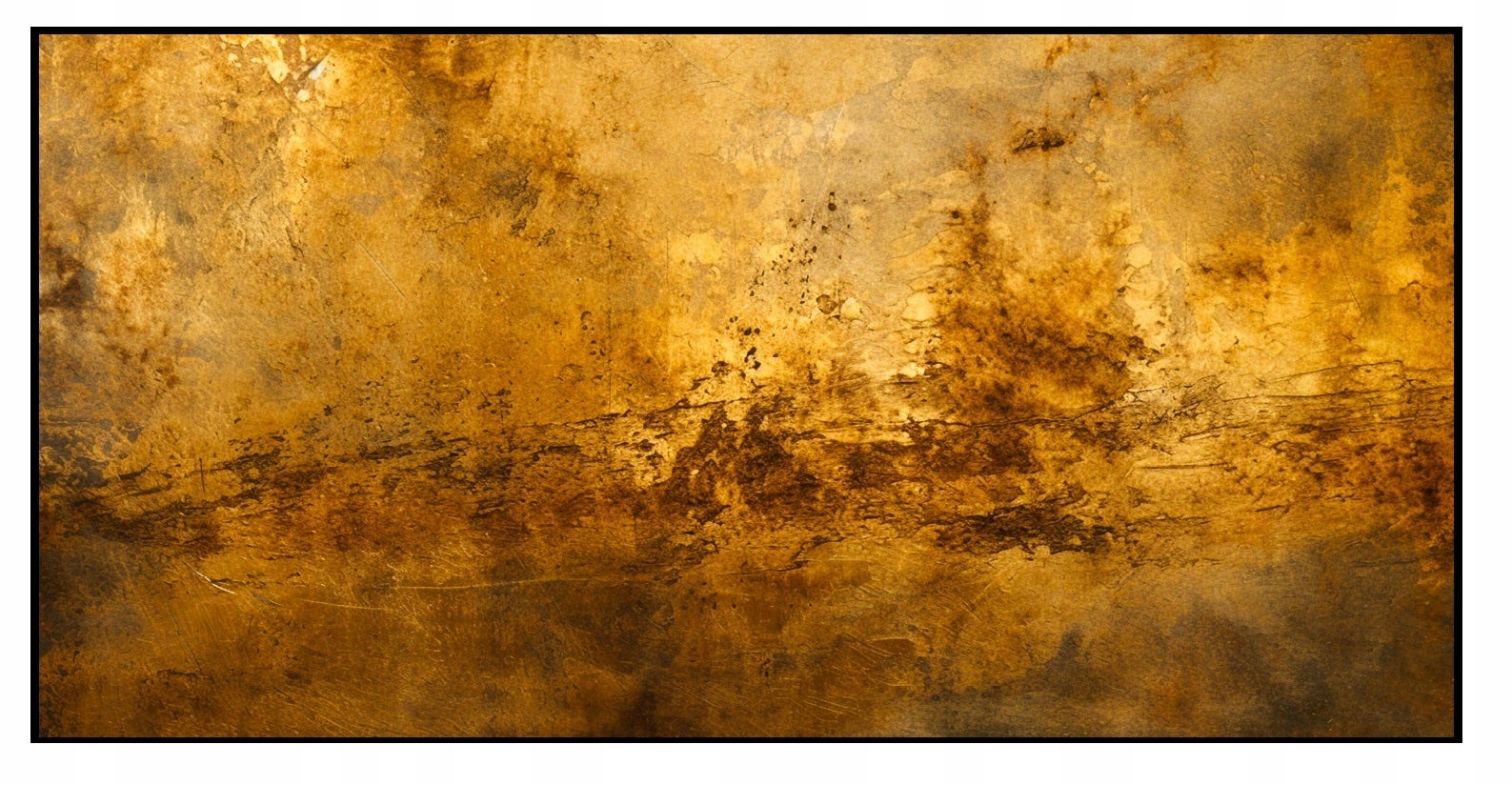 PRÓBKA 50x25 Panel Dekoracyjny panel Ścienny ZŁOTO Gold