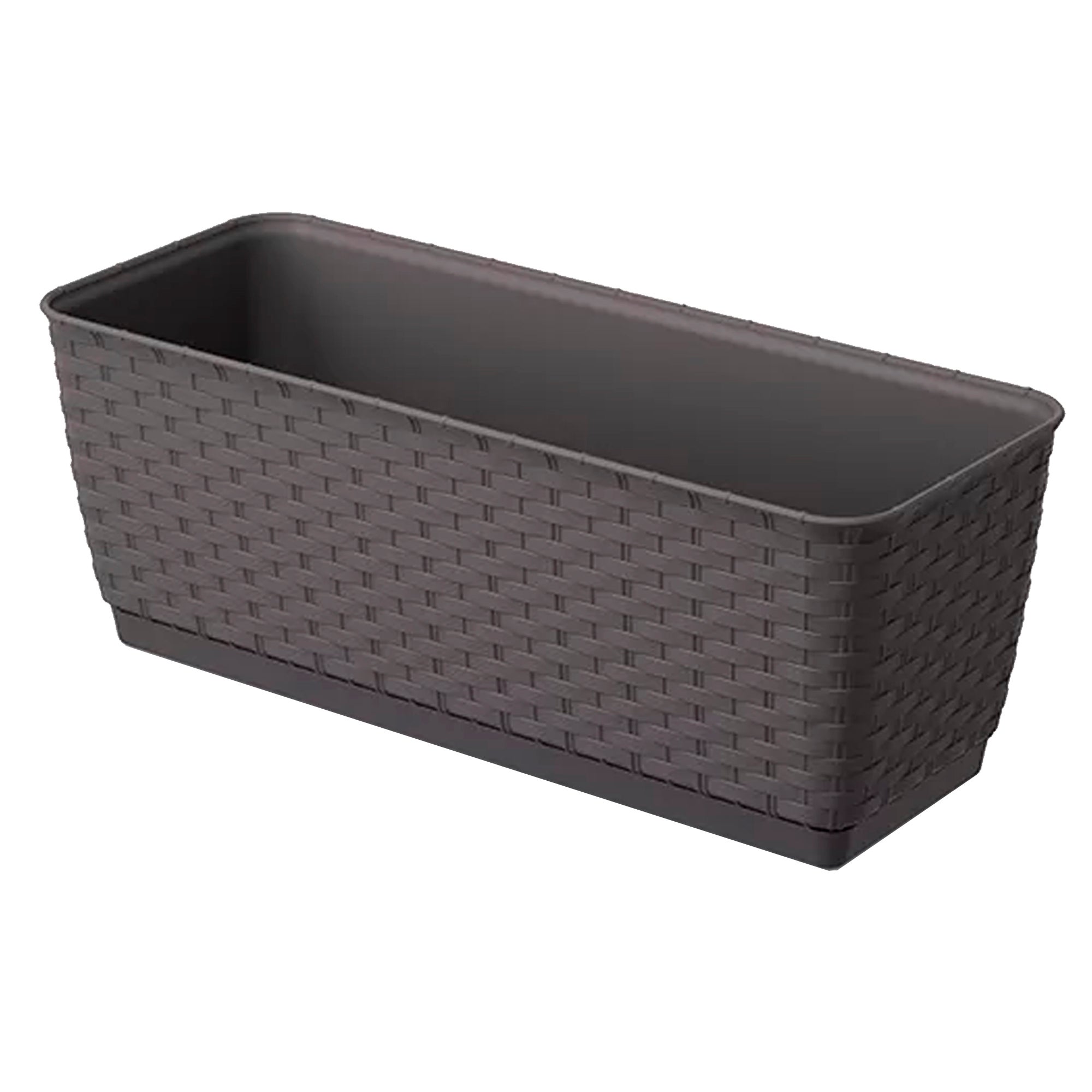 Properplast RATOLLA POT P 6L., Dimensioni (mm) 386x154x142, colore ocra scuro