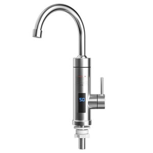 Rubinetto Elettrico Acqua Calda Istantanea – Miscelatore Con Display Digitale 30-60°C, 220V 300W, Riscaldamento In 3-5 Secondi, Sicuro E Facile Da Installare