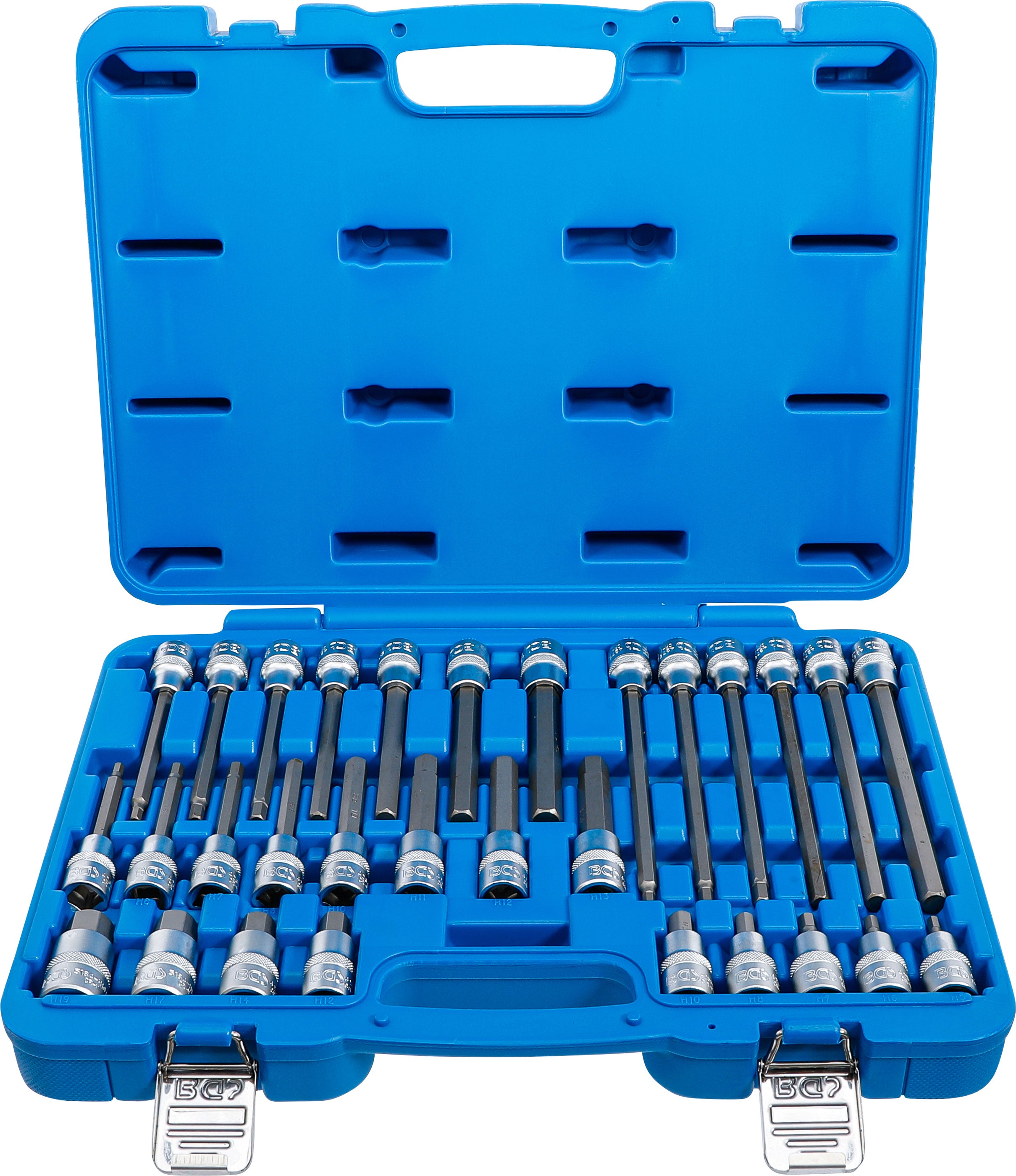 Zestaw nasadek BGS profesjonalny 5-19 mm chromowany trwały