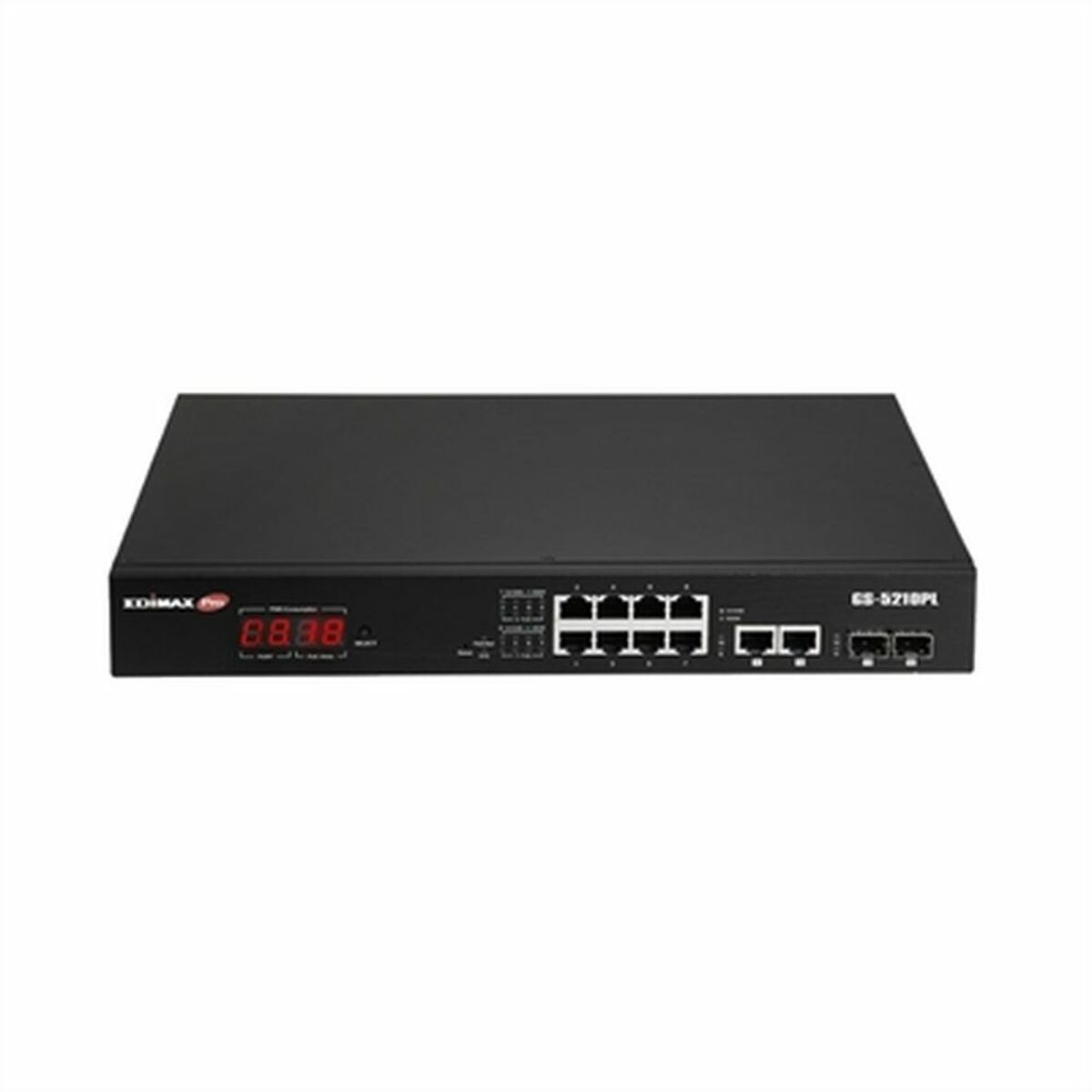 Switch Edimax PRO GS-5210PL Gigabit Ethernet 1000 Base-T | Leroy Merlin