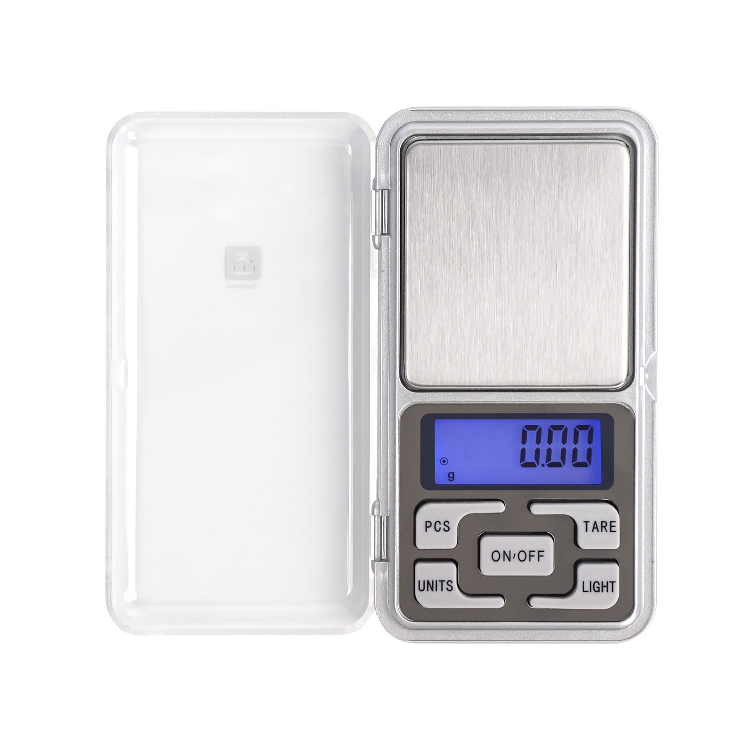 Wysoka precyzja elektronicznej wagi kuchennej 0,01 g - 500 g, miniaturowa waga precyzyjna z podświetlanym ekranem LCD, 5 jednostkami i funkcją tarowan