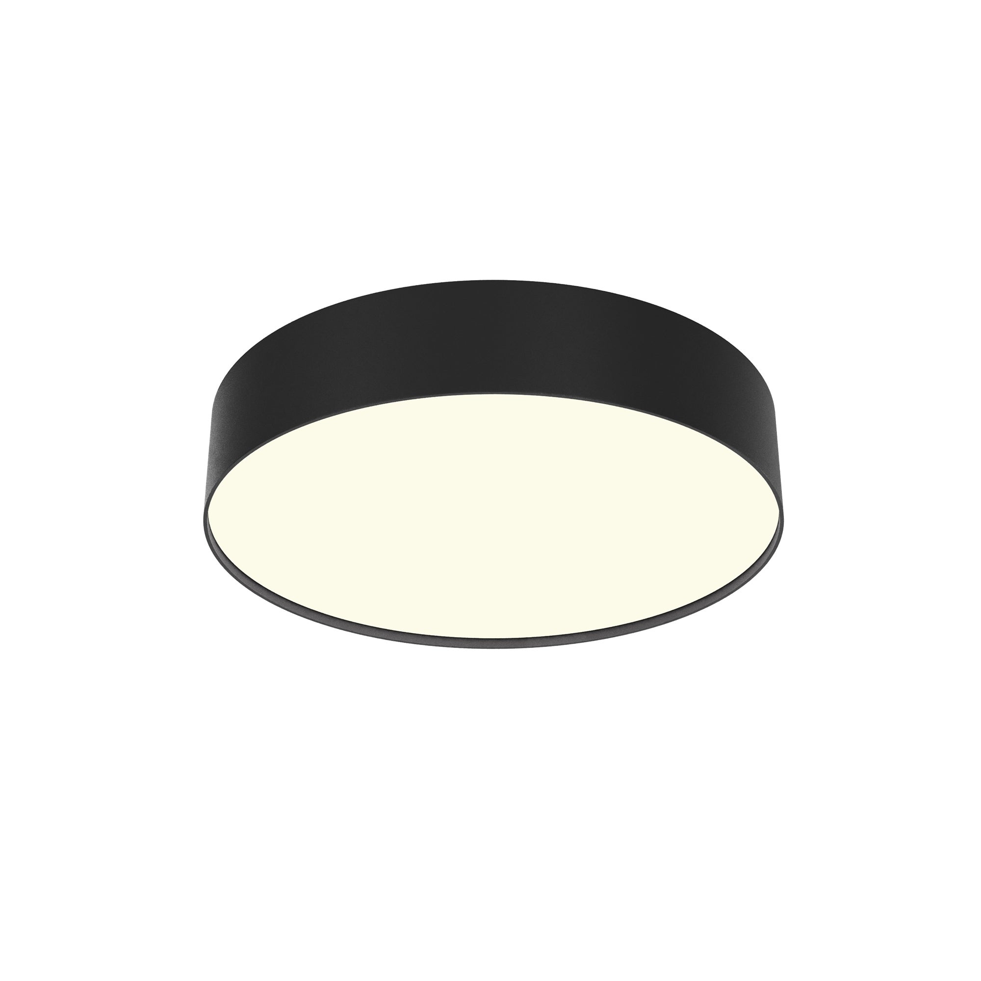 Plafon Zon okrągły czarny LED 36W 3000K 1800lm wym: 6 x 30 cm IP20 aluminium Maytoni