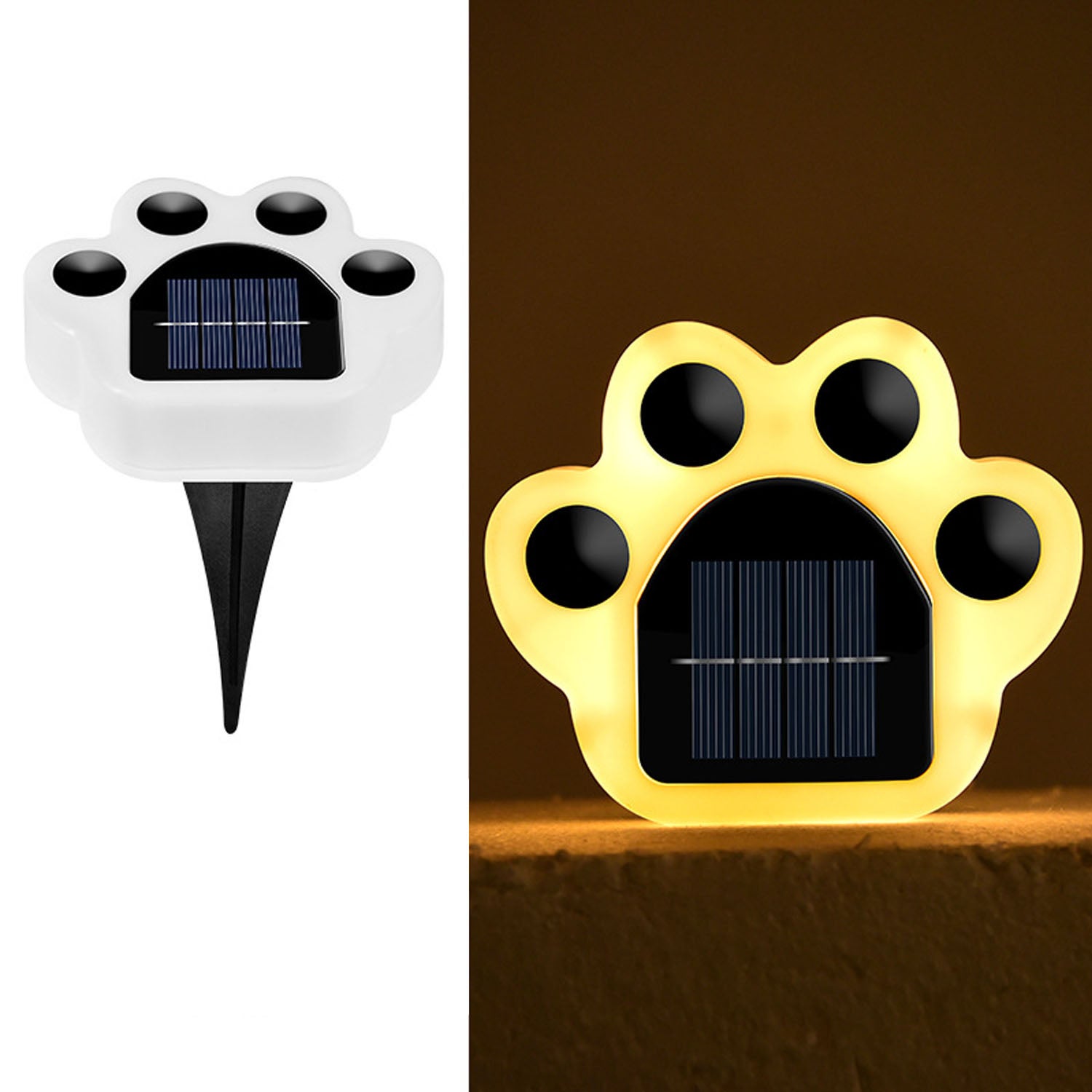 Wodoodporna lampa nastrojowa do ogrodu i na taras – ciepłe światło (pokojowe)