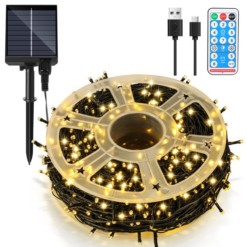 Guirlande Lumineuse LED 100 Mètres 1000 LEDs – Étanche IP65 – 8 Modes – Pour Noël, Jardin, Mariage