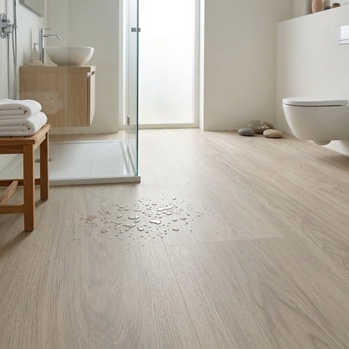Arquiservi®【Piso Vinílico Autoadesivo em PVC Carvalho Natural 5 m²】Sala de Estar e Quarto | Fácil Instalação | 2 mm - 4