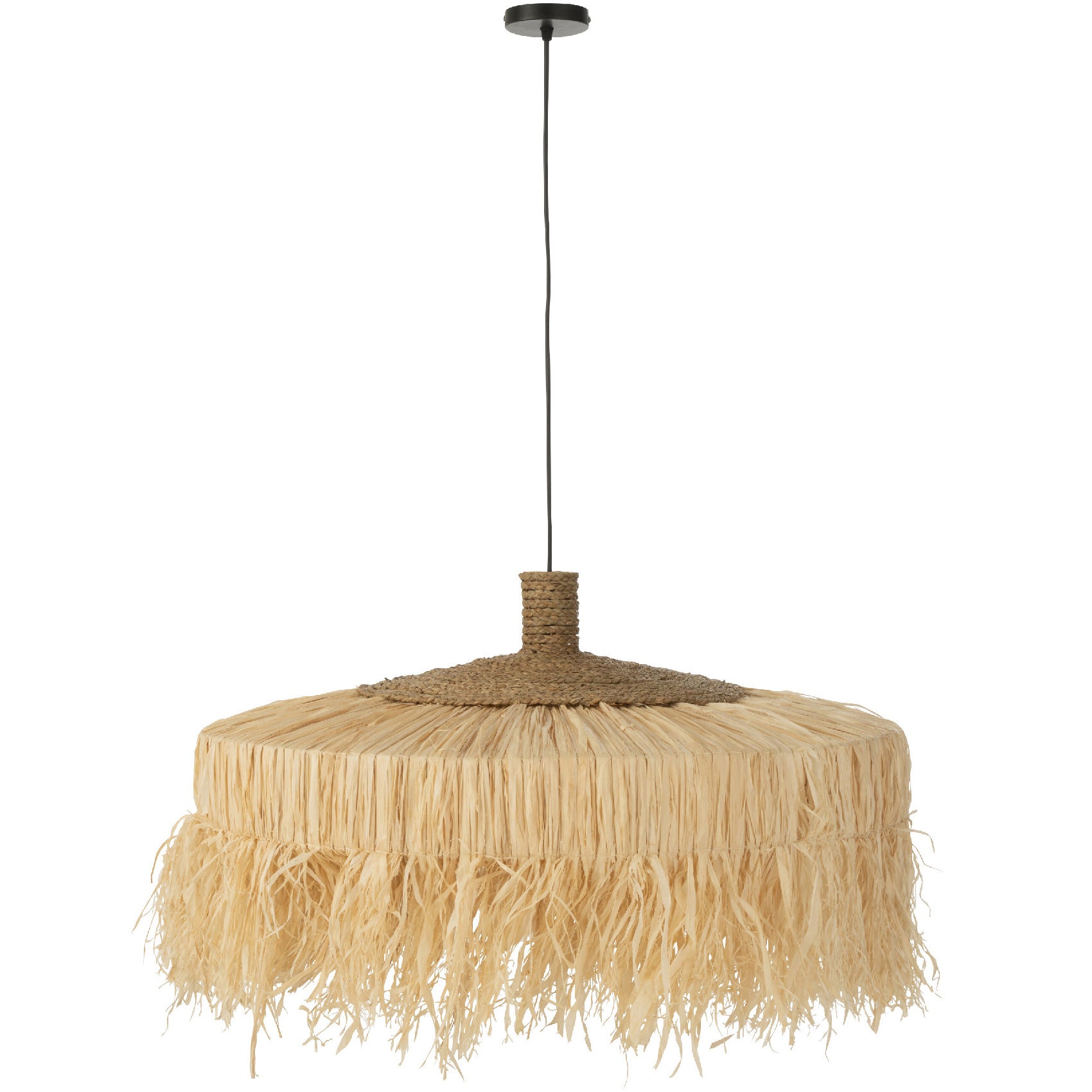 Lampe Suspension en Raphia 