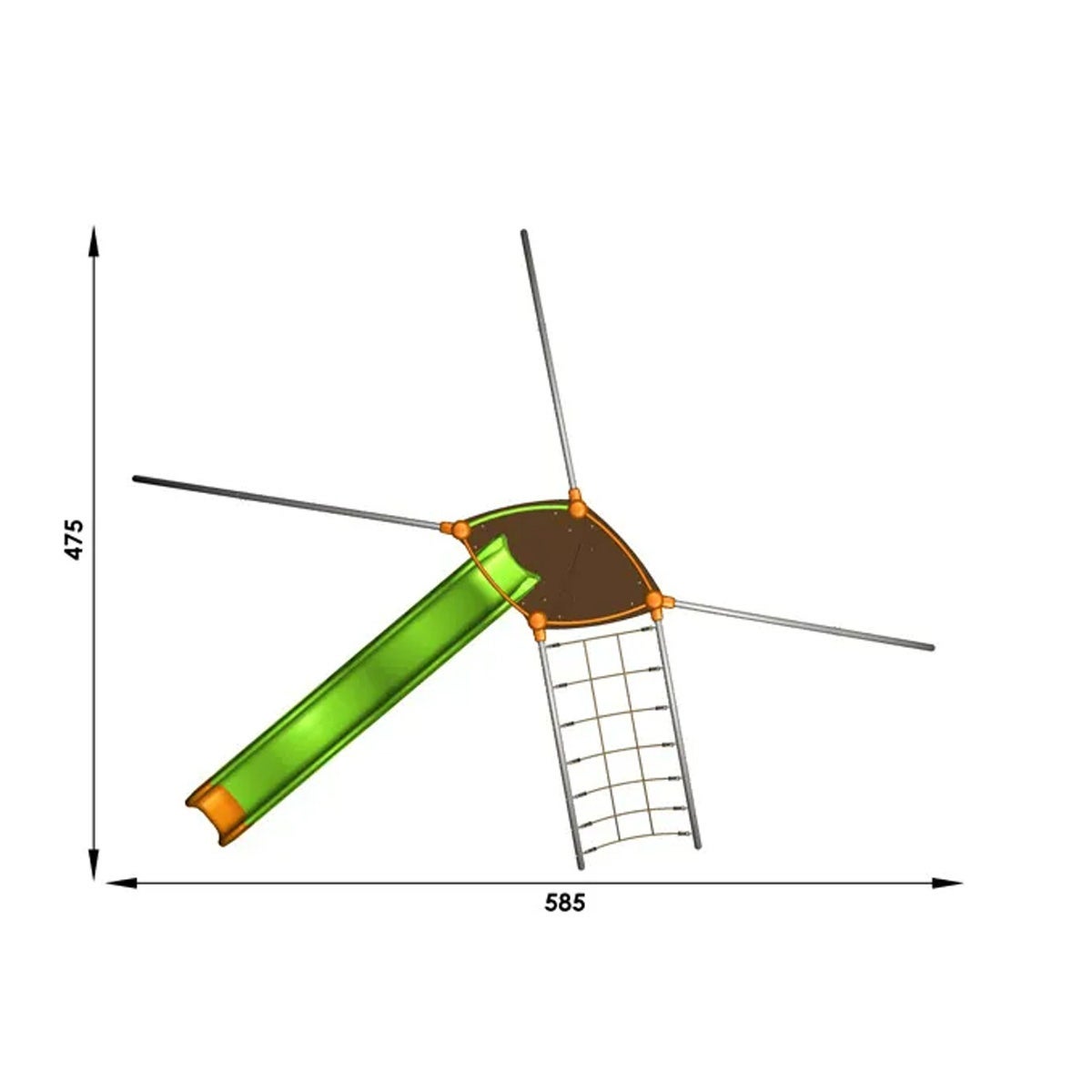 Structure de jeux 10 enfants Trigano EVO COSTO - 3