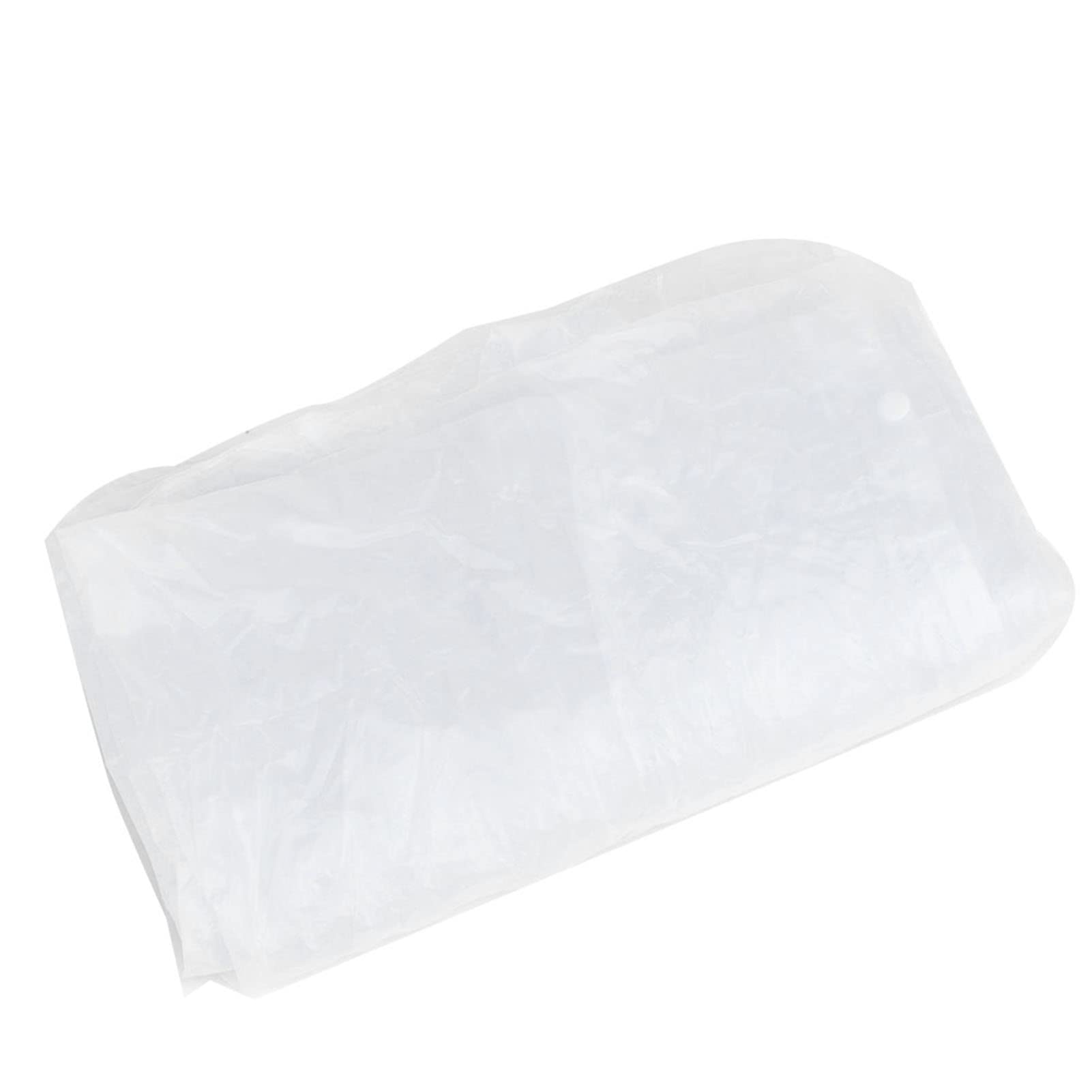 Imperméable à capuche et manches longues, imperméable, vêtement de pluie d'extérieur long, transparent - 7