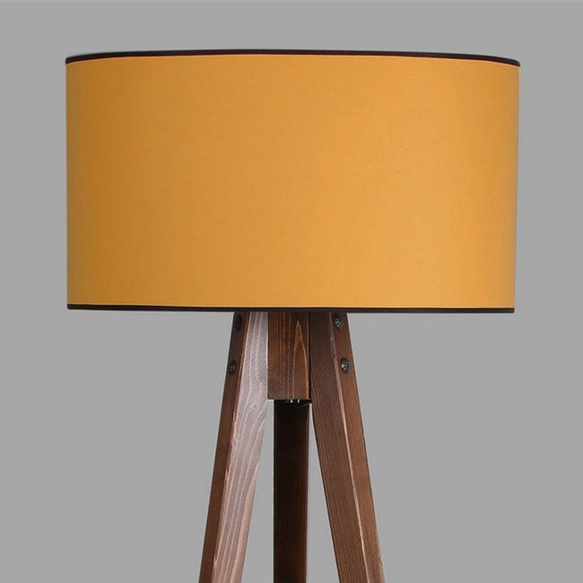 vidaXL Lampada a Treppiede Luce Lampada da Terra Luce con Piedistallo Luce con Base Piantana Illuminazione Nero e Oro 141 cm Legno Massello di Teak vidaXL Lampada a Treppiede Luce Lampada da Terra Luce con Piedistallo Luce con Base Piantana Illuminazione Nero e Oro 141 cm Legno Massello di Teak