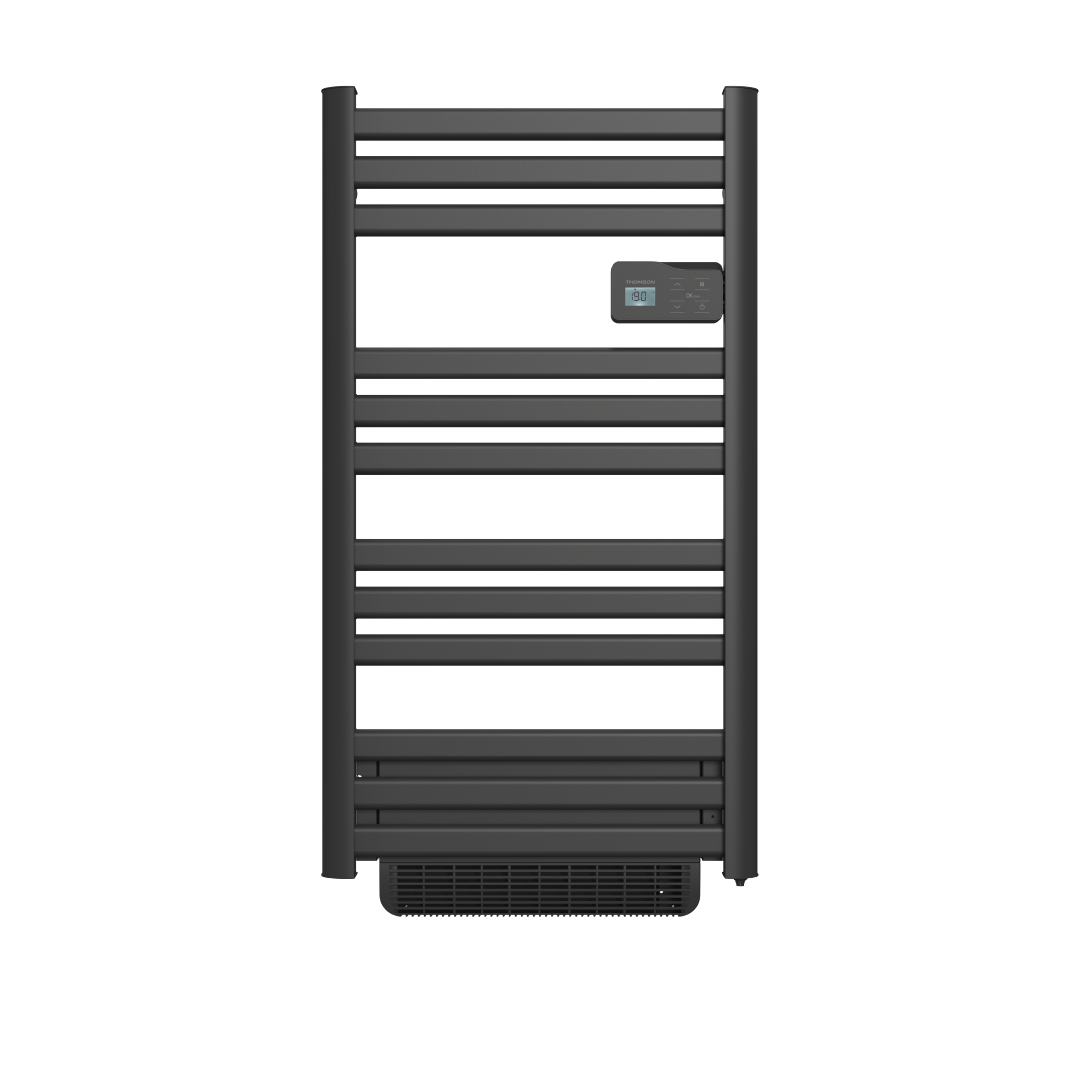 814120 - Sèche Serviette Connecté Avec Enceintes Sensium Atlantic - 750W+1000W - Mât à Droite