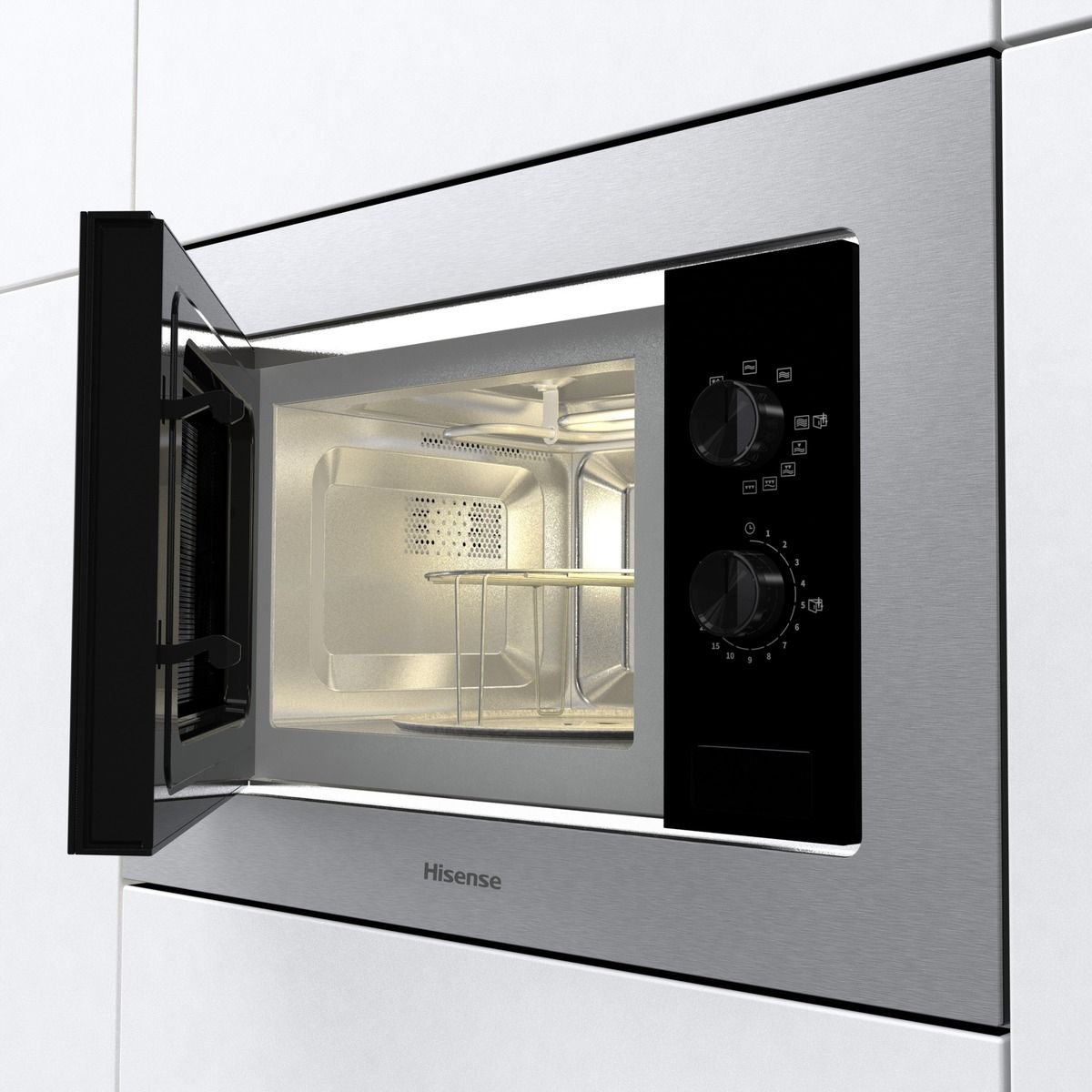 Micro ondes grill encastrable HISENSE BIM320G11X - 4