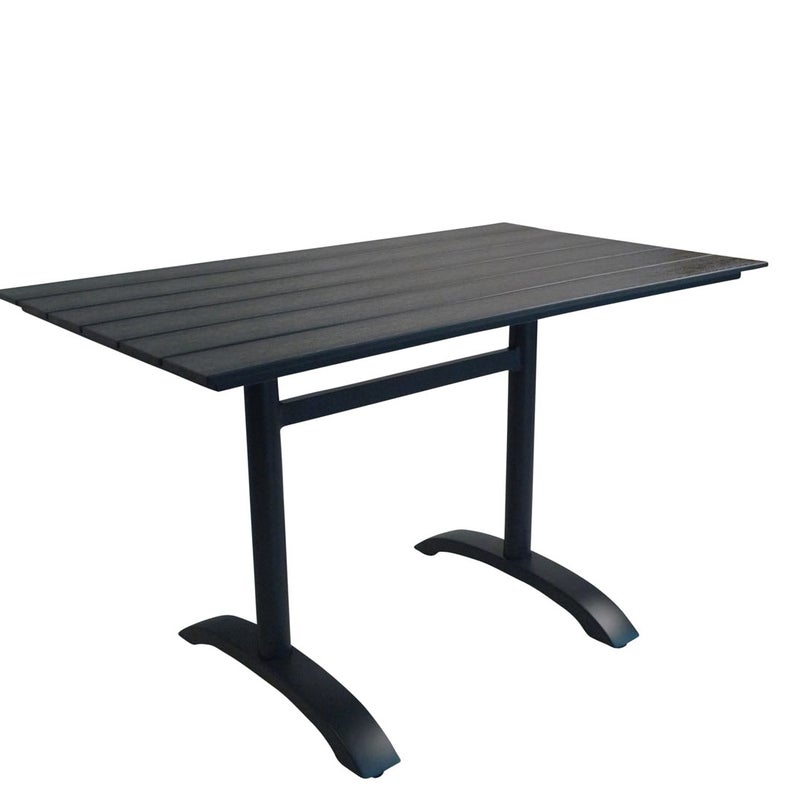Denver Stół ogrodowy czarny.