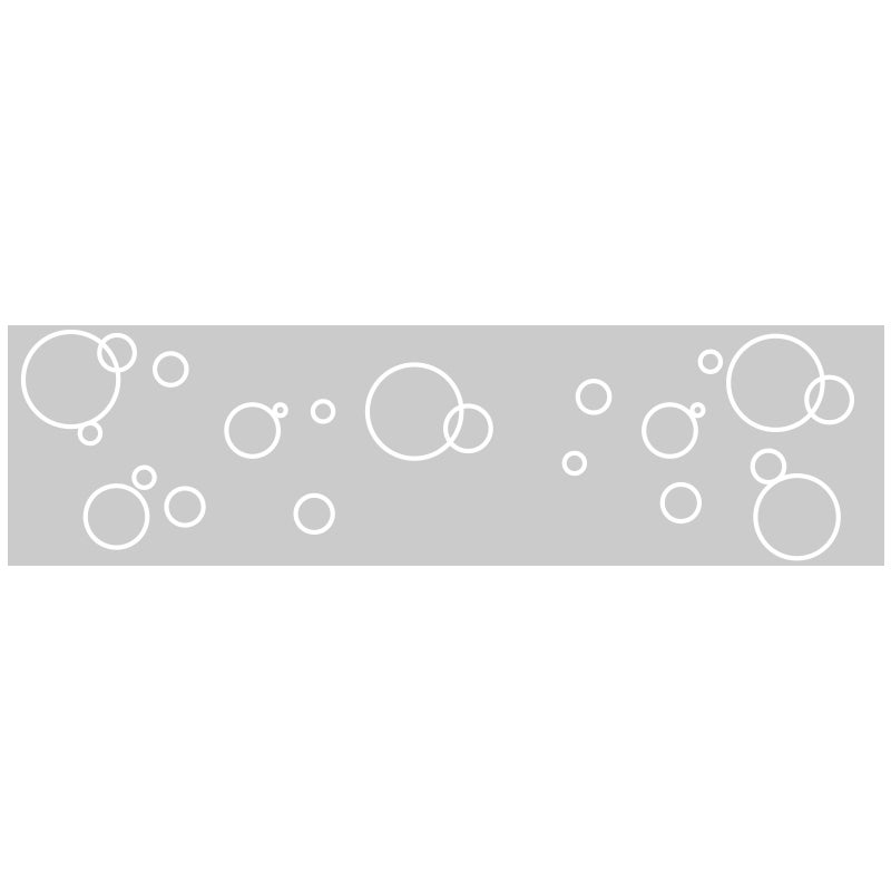 Adesivo doccia bolle di sapone 200x55cm - Sticker adesivo - adesivi murali - 3